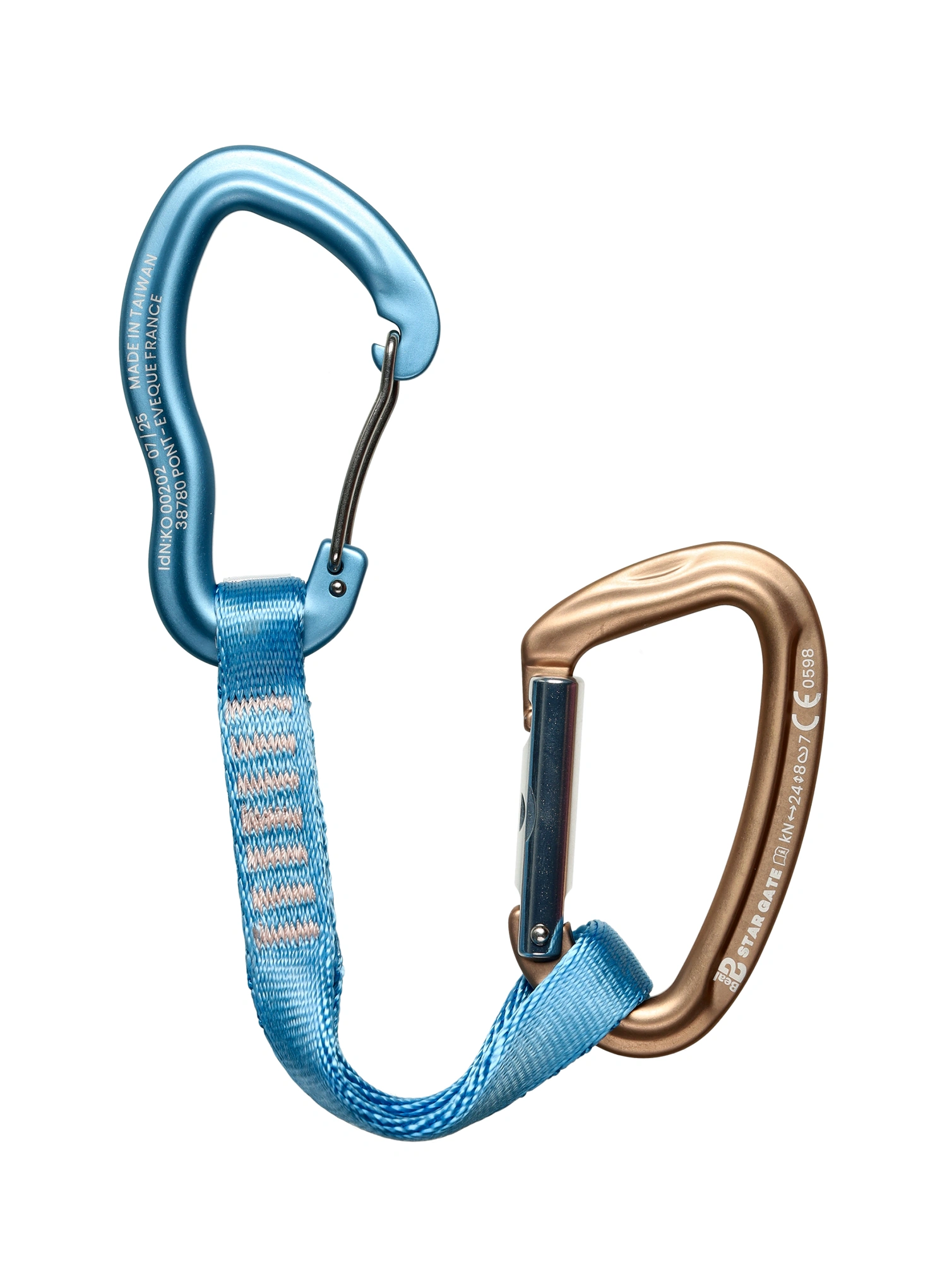 Sistem vponk Beal Zest 17 cm  - blue