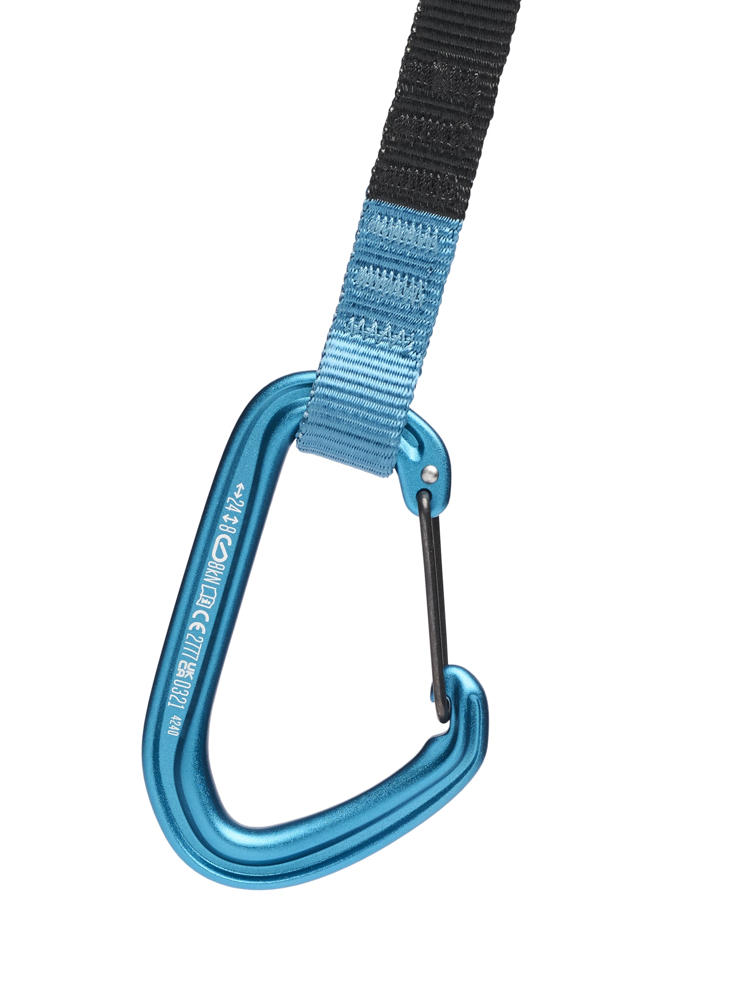 Sistem vponk Black Diamond HotWire Quickdraw 12cm - desert sky