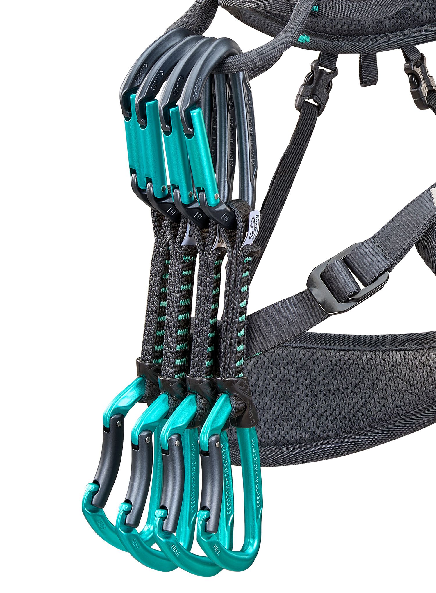 Sistem vponk Climbing Technology/SKYLOTEC Lime B Set DY 12 cm - anthracite/blue marine