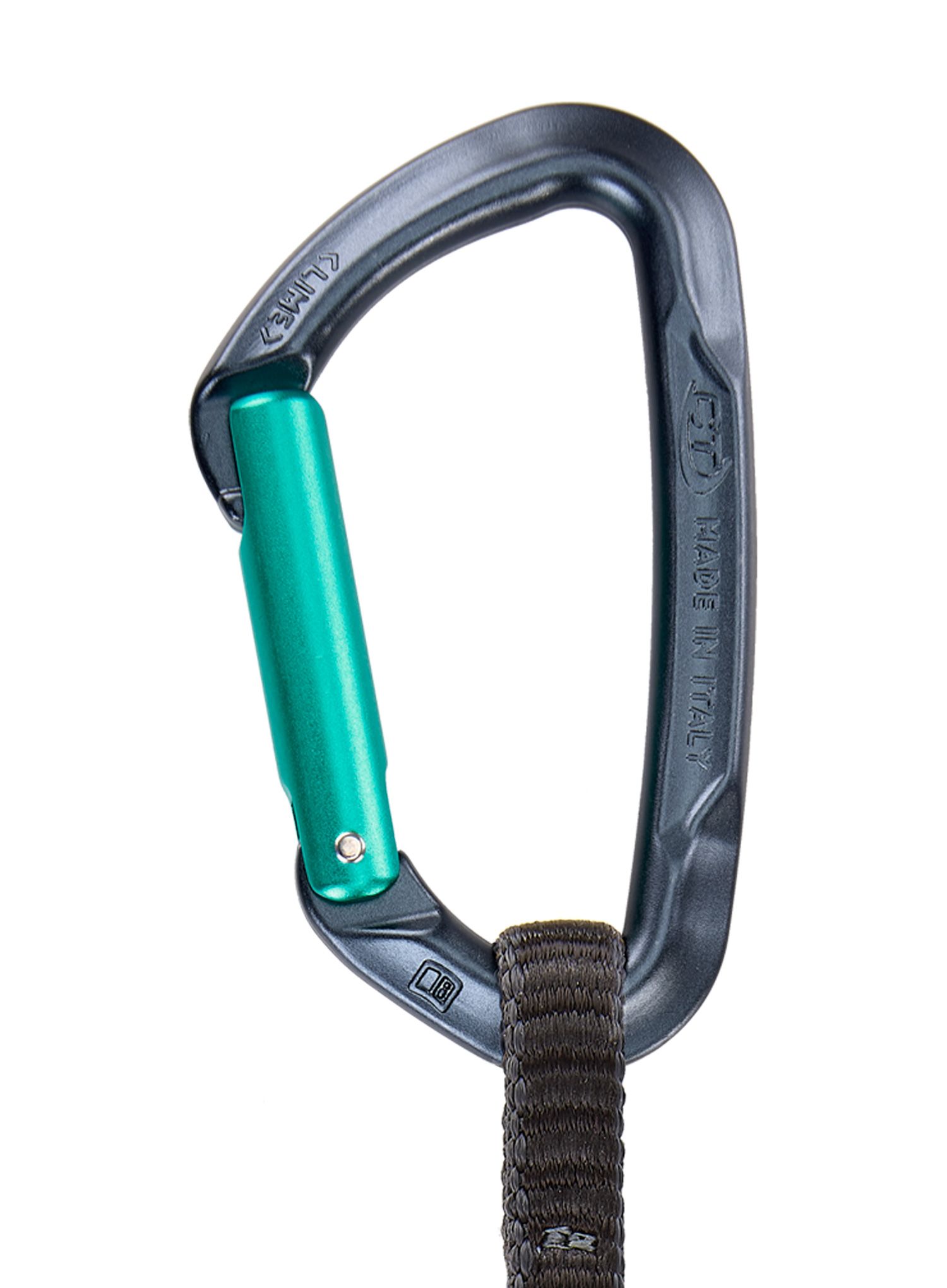 Sistem vponk Climbing Technology/SKYLOTEC Lime B Set DY 22 cm - anthracite/blue marine
