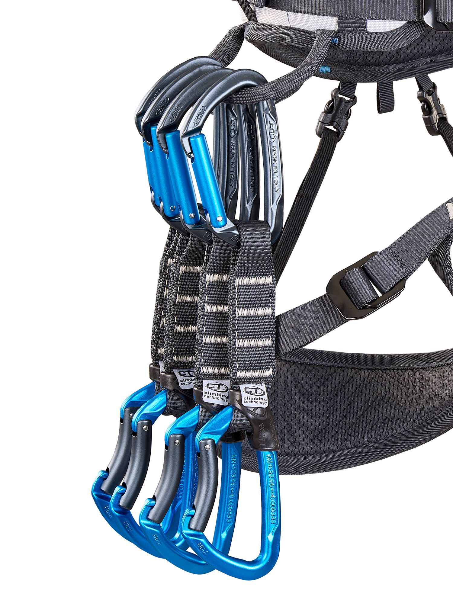 Sistem vponk Climbing Technology/SKYLOTEC Lime B Set Pro NY 12 cm - anthracite/blue
