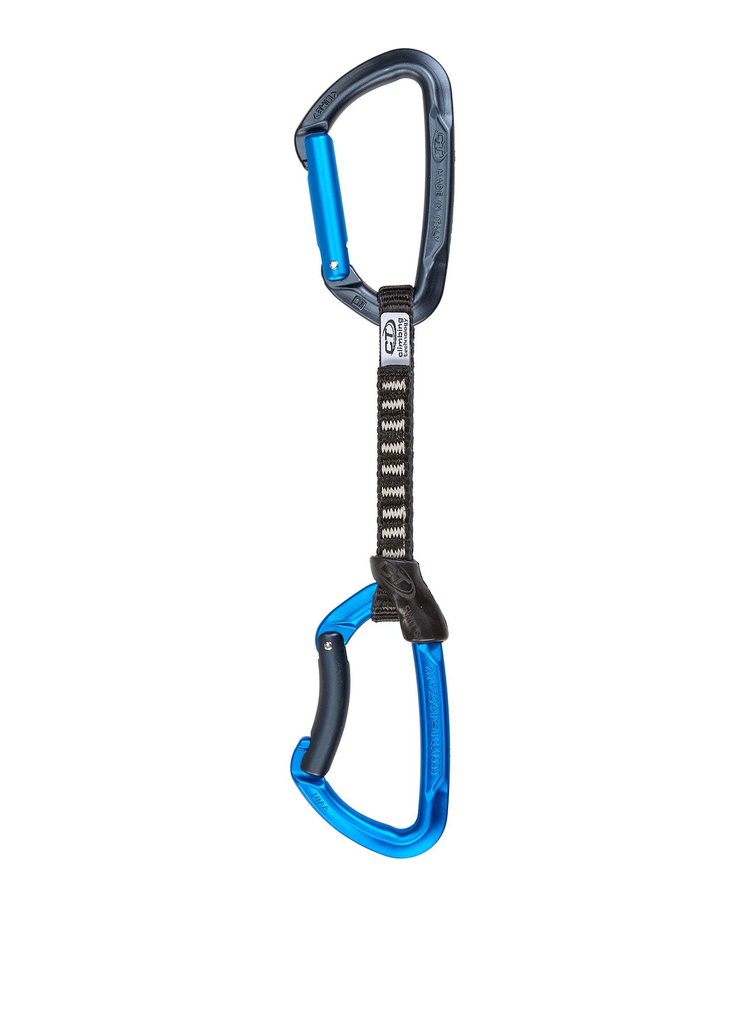 Sistem vponk Climbing Technology/SKYLOTEC Lime B Set DY 12 cm - anthracite/blue electric