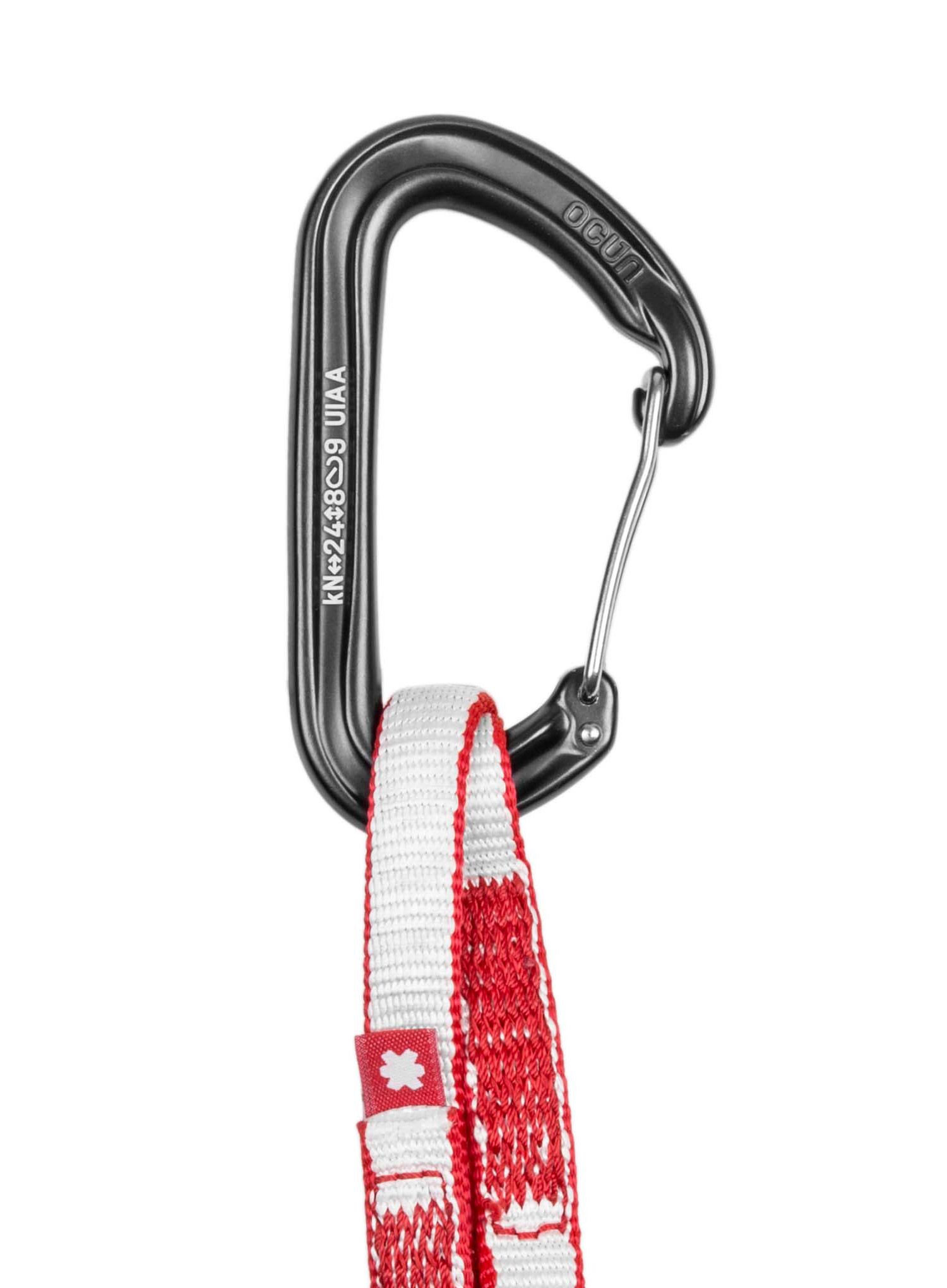 Sistem vponk Ocun Hawk Wire ST-Sling Set Dyn 12 mm 40 cm - red