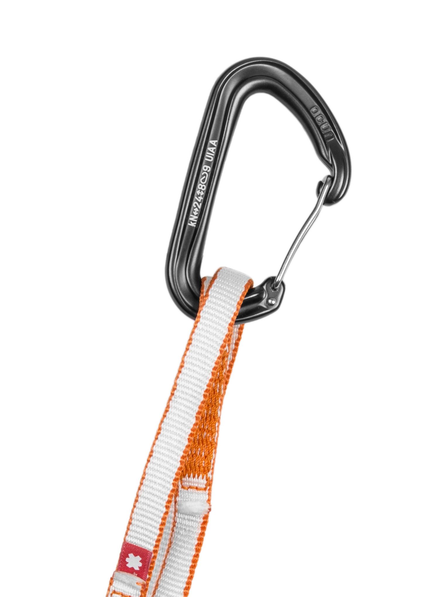 Sistem vponk Ocun Hawk Wire ST-Sling Set Dyn 12 mm 60 cm - orange