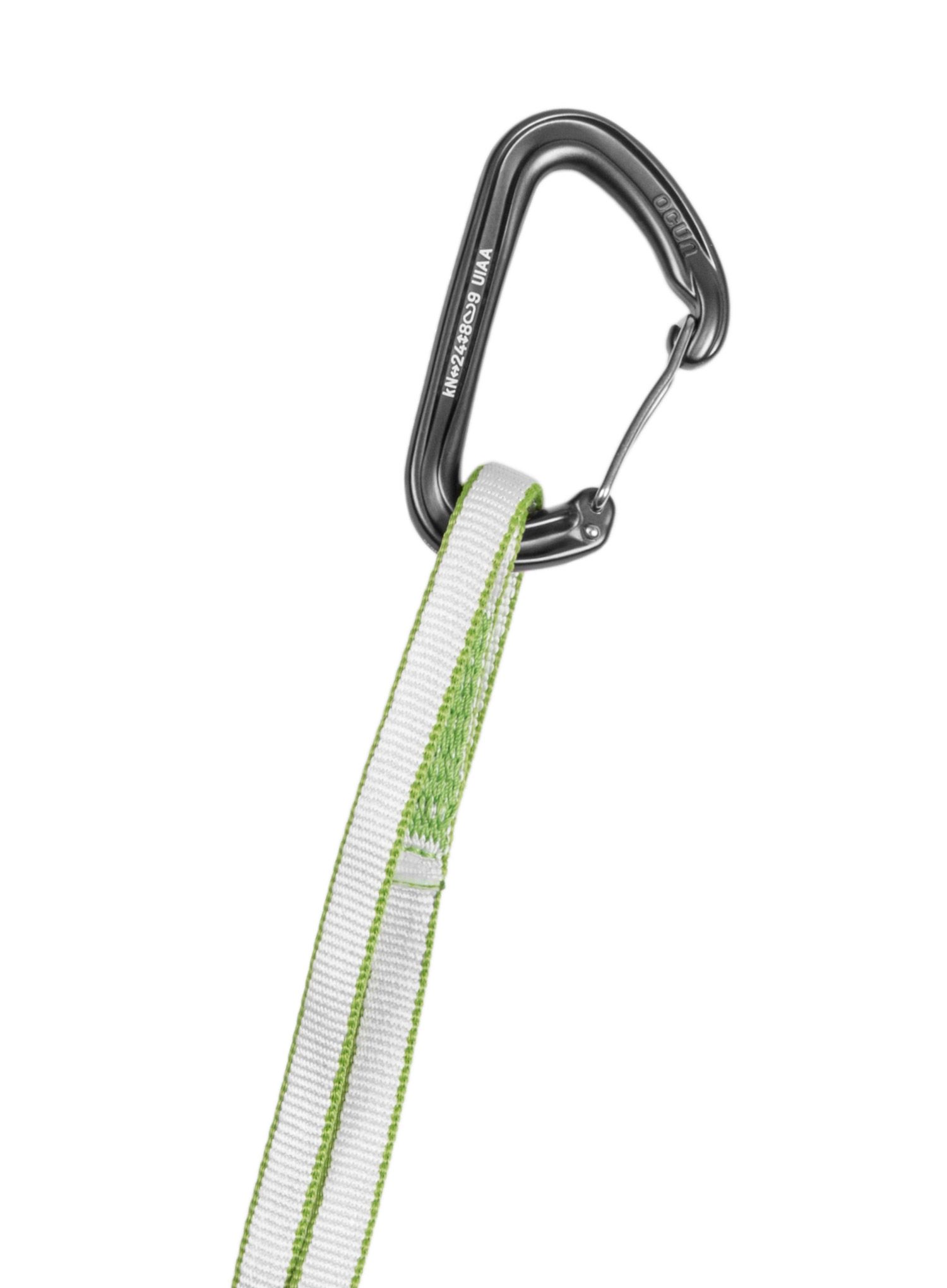 Sistem vponk Ocun Hawk Wire ST-Sling Set Dyn 12 mm 80 cm - green