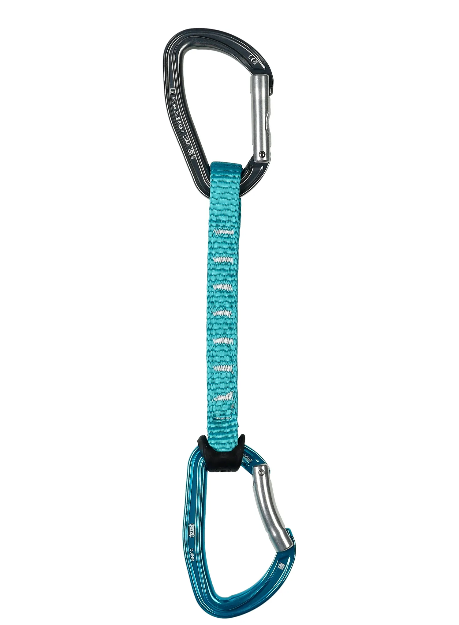 Sistem vponk Petzl Djinn Acess 17 cm - turquoise