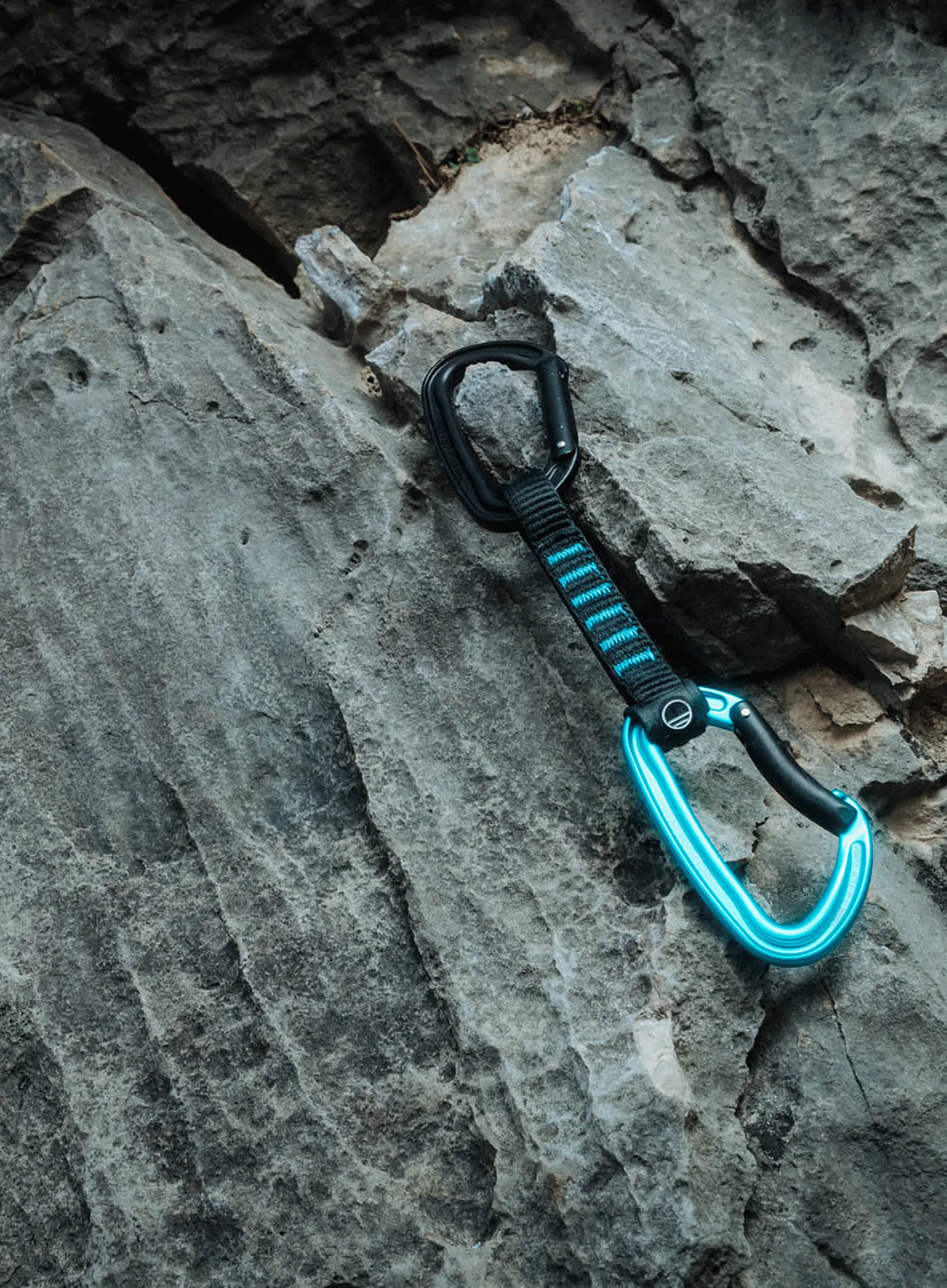 Sistem vponk Wild Country Wildsport Quickdraw 17 cm - black/turquoise