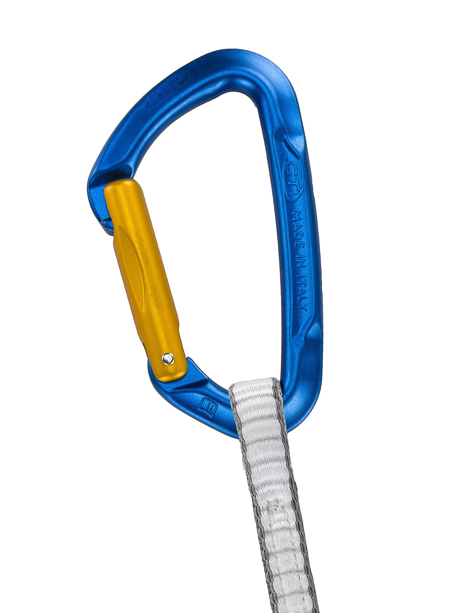 Sistem vponk Climbing Technology/SKYLOTEC Berry Set DY 22 cm - blue/ocher