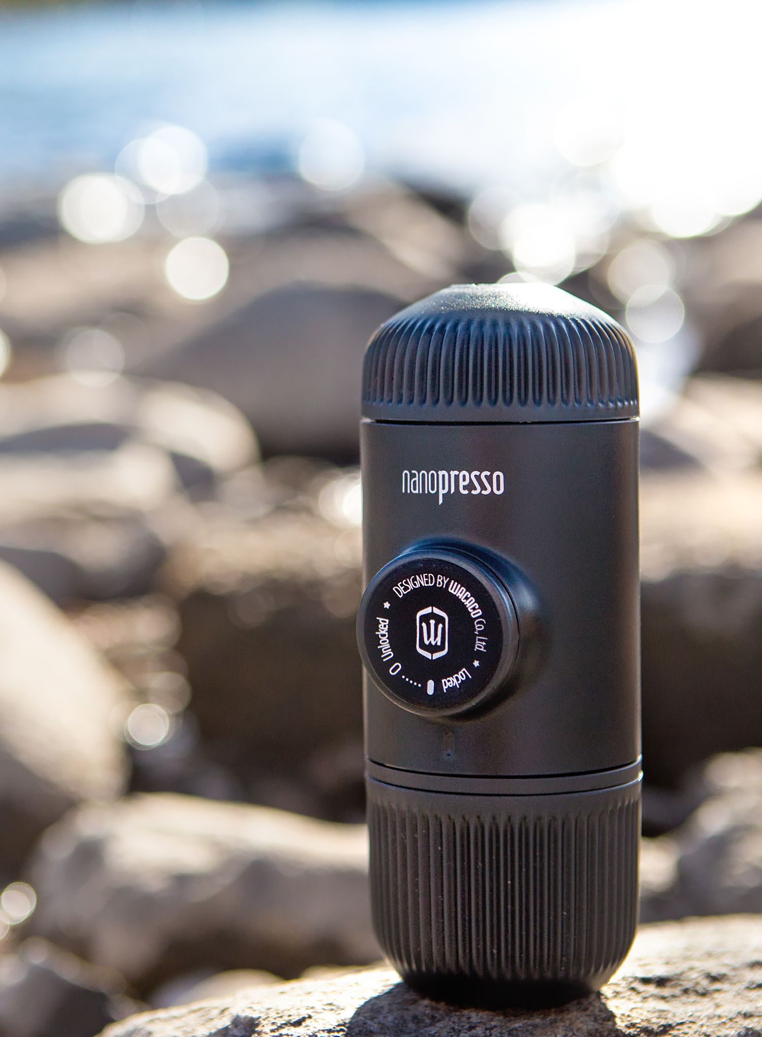 Prenosni kavomat Wacaco Nanopresso + adapter - grey
