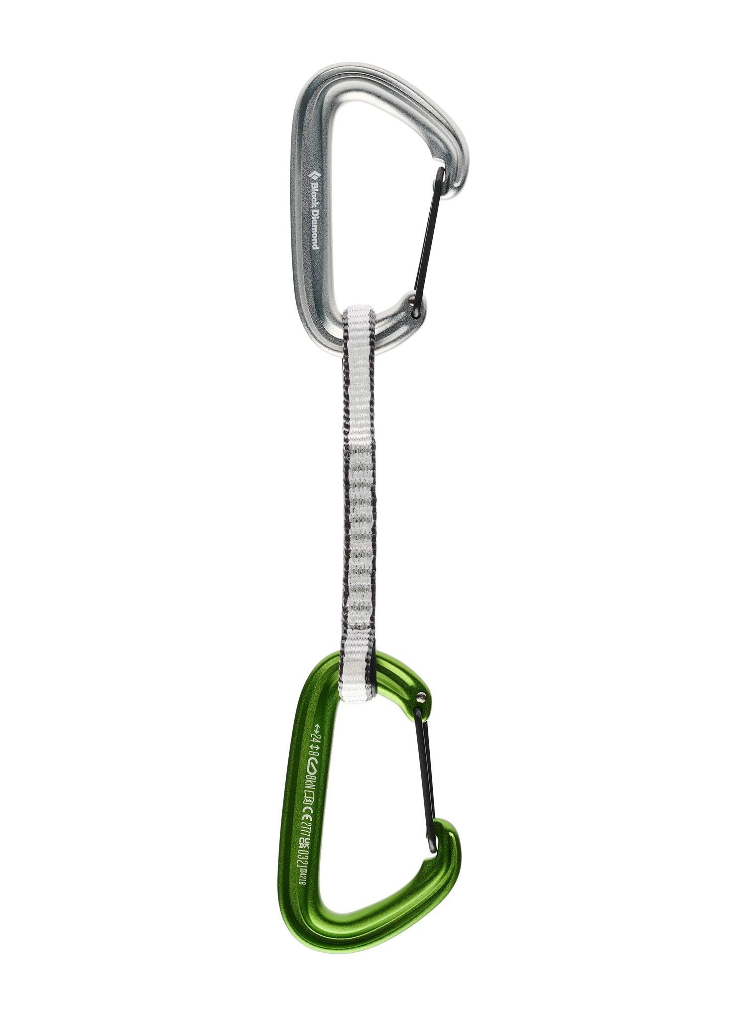 Sistem vponk Black Diamond LiteWire Quickpack 12cm x 6 - envy green