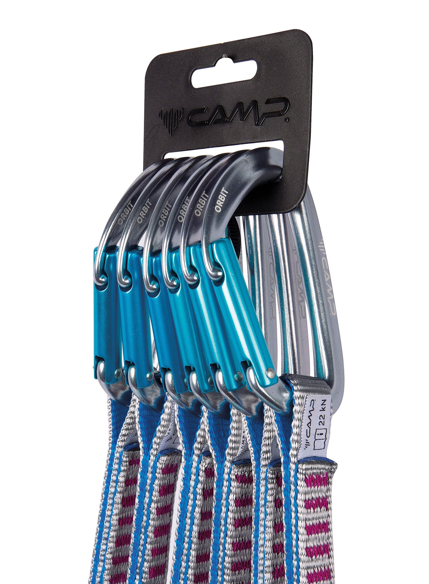 Sistem vponk Camp Orbit Express KS 12 cm 6-Pack - grey/blue/fuchsia