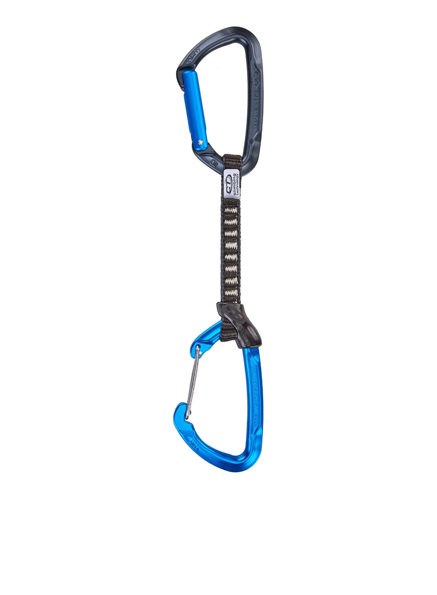 Sistem vponk Climbing Technology/SKYLOTEC Lime B Set M-DY 12 cm 6-pack - anthracite/blue