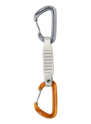 Sistem vponk Mammut Sender Wire 12 cm 6-Pack Quickdraws - light grey/gold