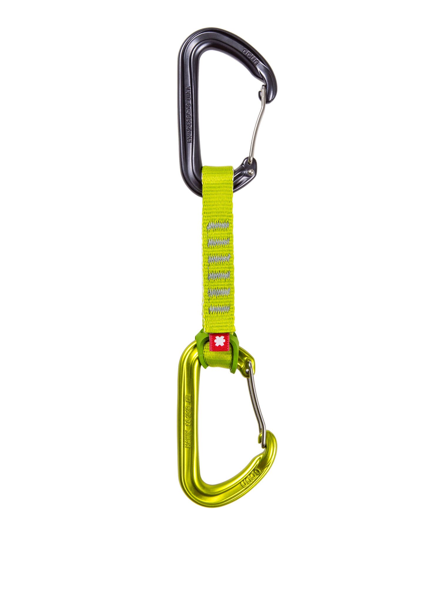Sistem vponk Ocun Hawk QD Wire Eco-Pes 16 mm 10 cm 6-pack - green