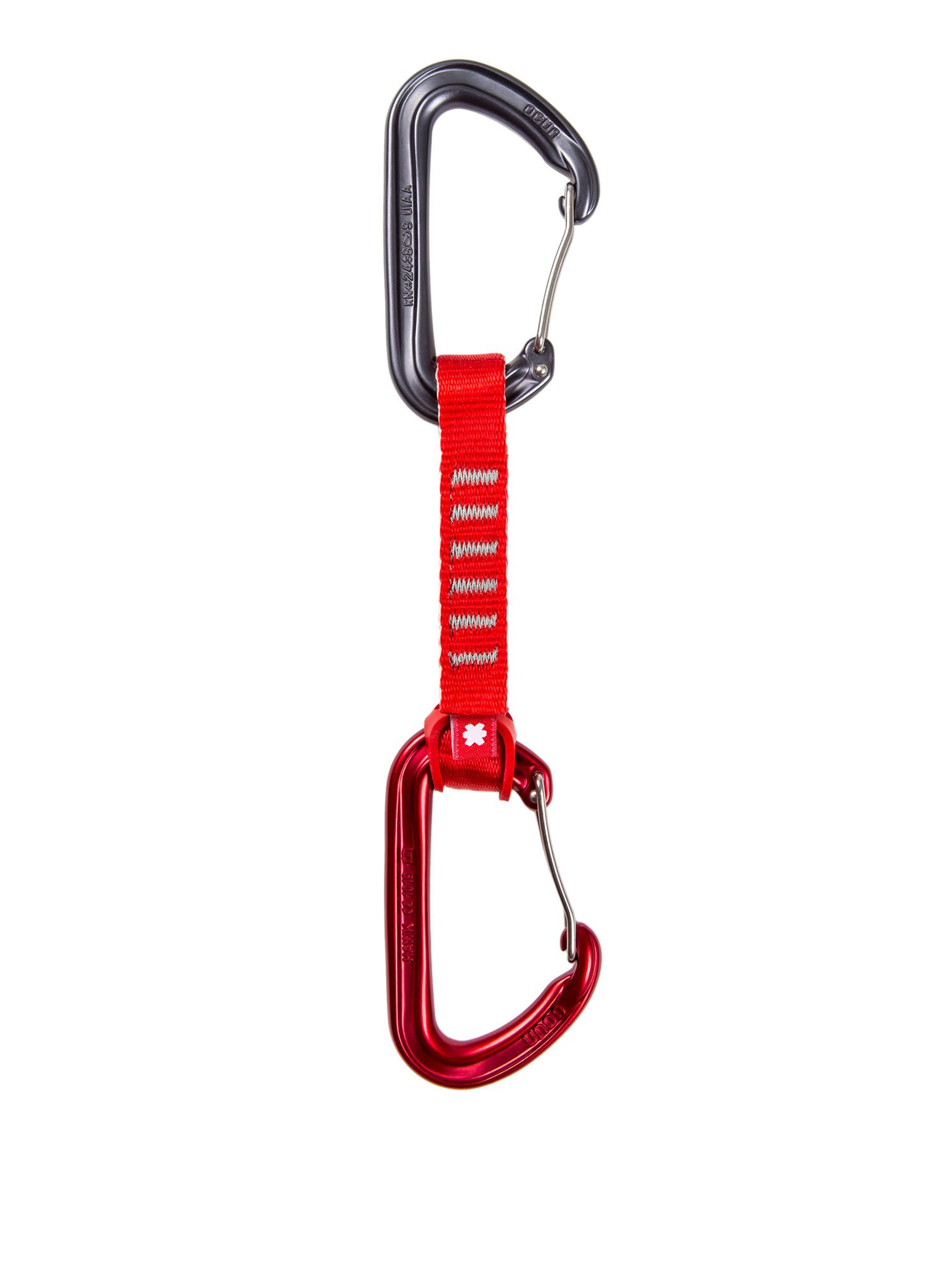 Sistem vponk Ocun Hawk QD Wire Eco-Pes 16 mm 10 cm 6-pack - red