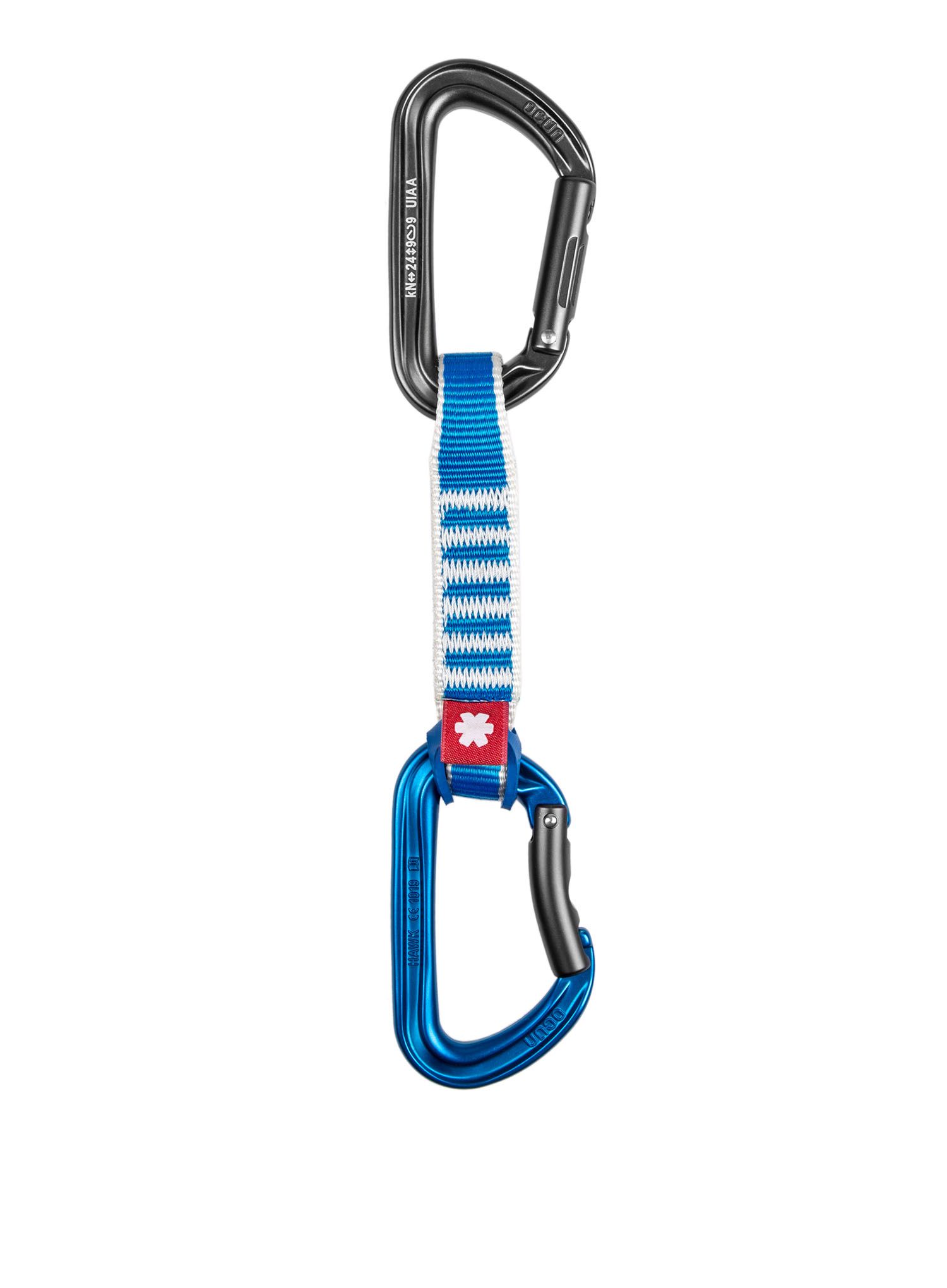Sistem vponk Ocun Hawk QD Zoom PA 15/22 mm 12 cm 6-pack - blue