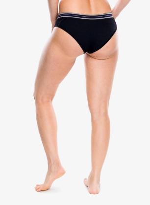 Ženske spodnjice Brubeck Active Wool Hipster - black