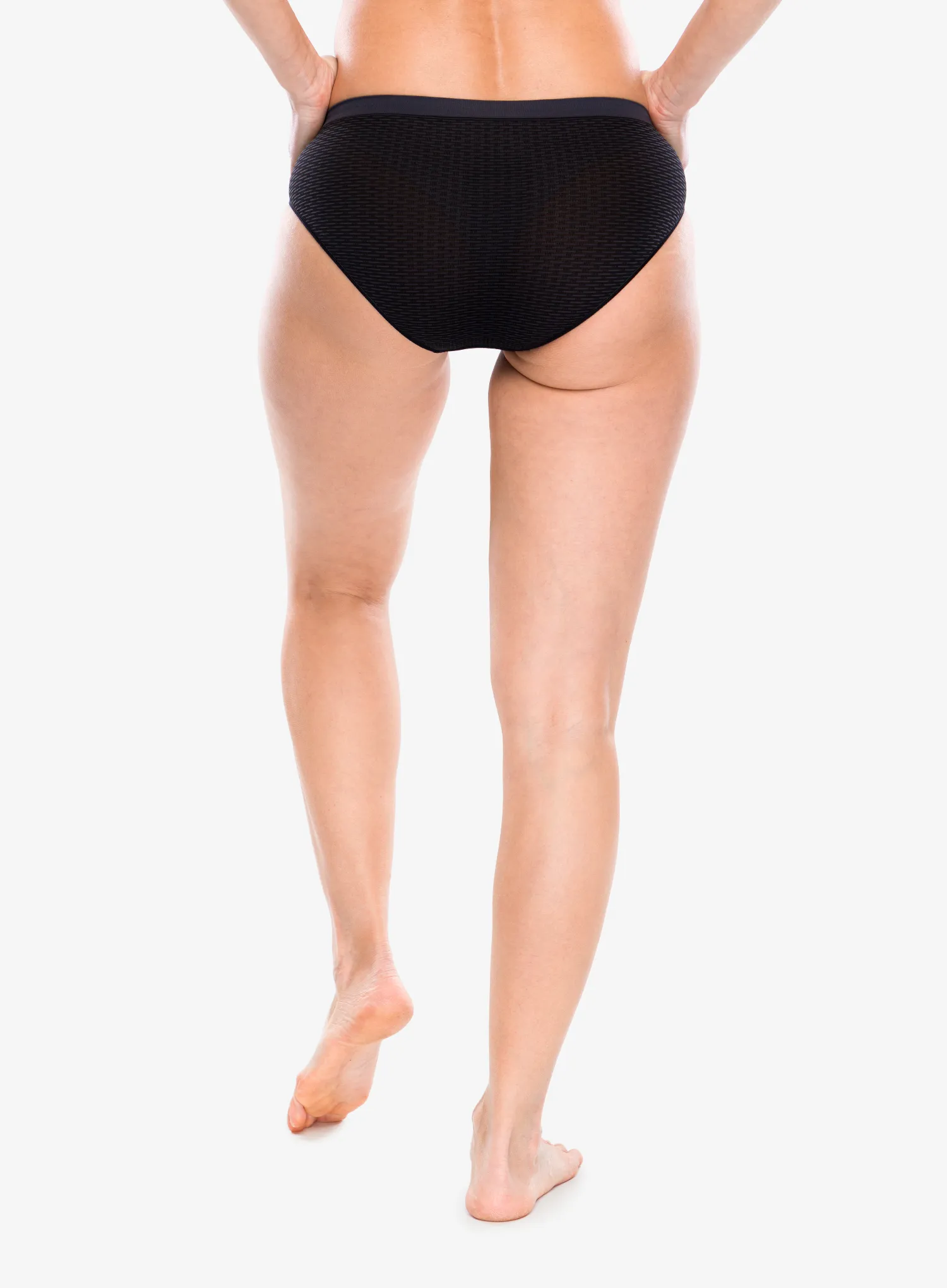 Ženske spodnjice Brubeck Base Layer Briefs - graphite