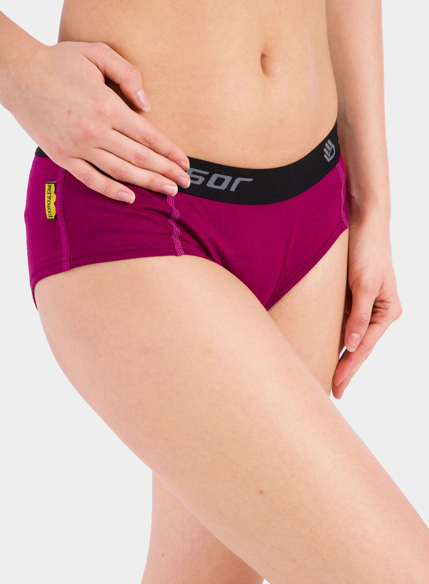 Ženske spodnjice Sensor Merino Active Panties - lilla