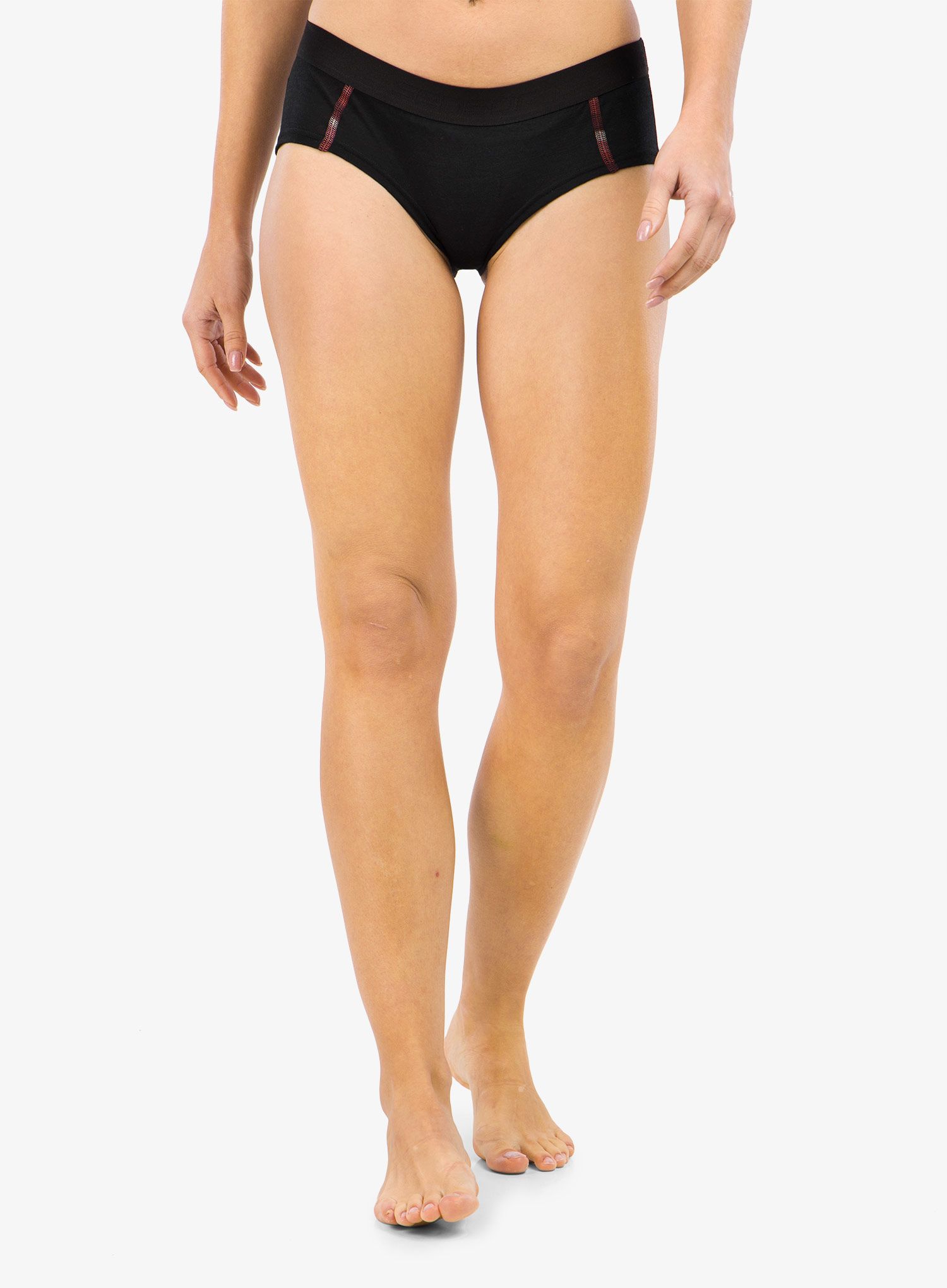 Ženske spodnjice Sensor Merino Air Panties - black