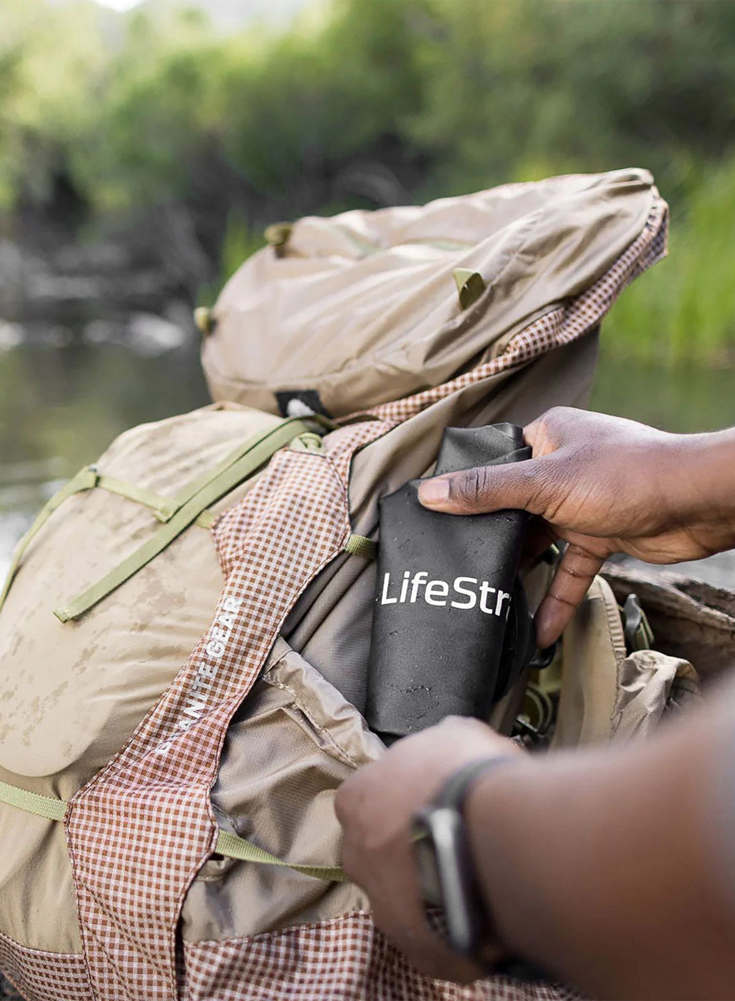 Filter za vodo LifeStraw Peak Series Flex Gravity Water Filter System 3L - dark grey