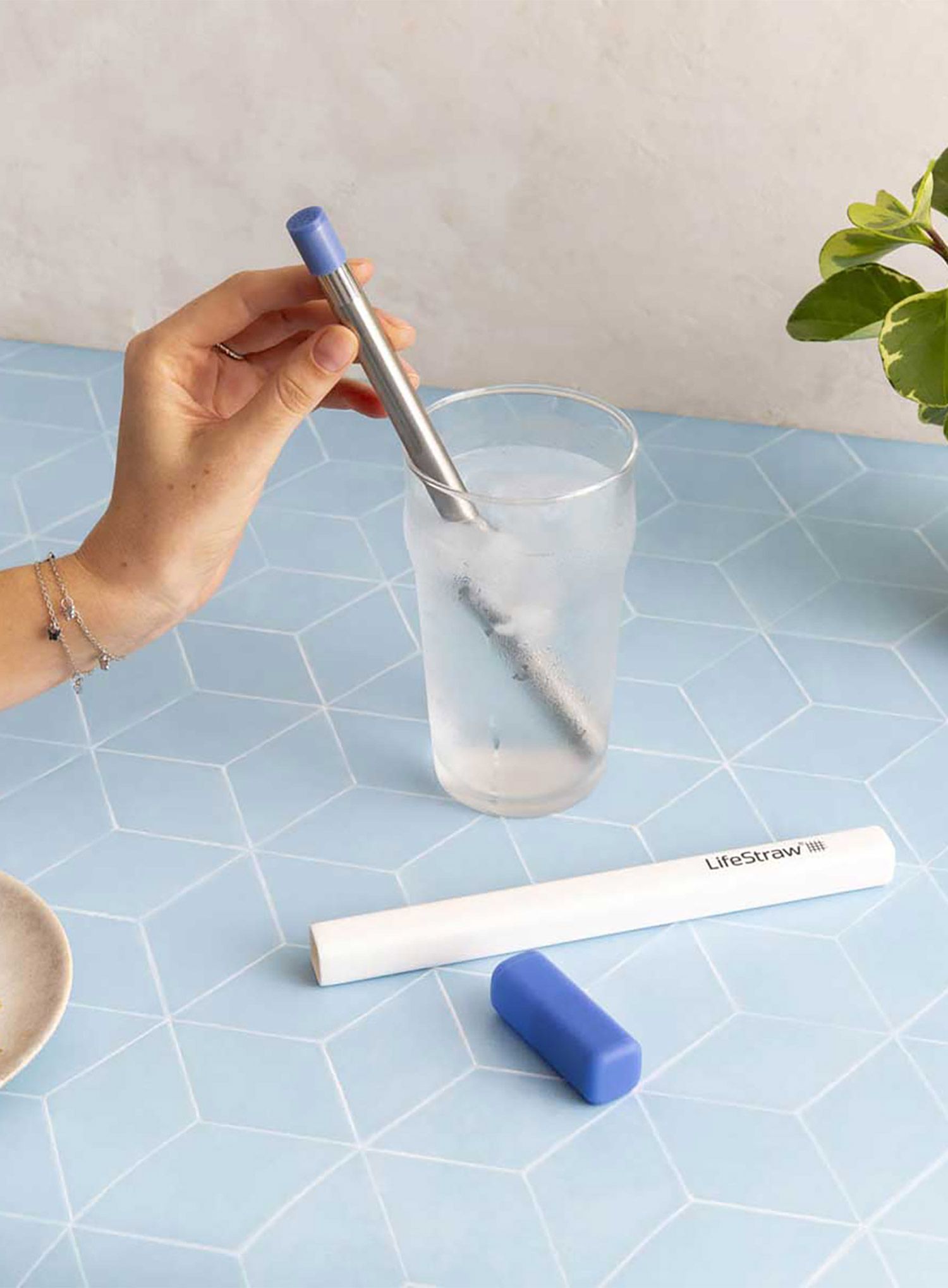 Filter za vodo LifeStraw SIP - thistle purple