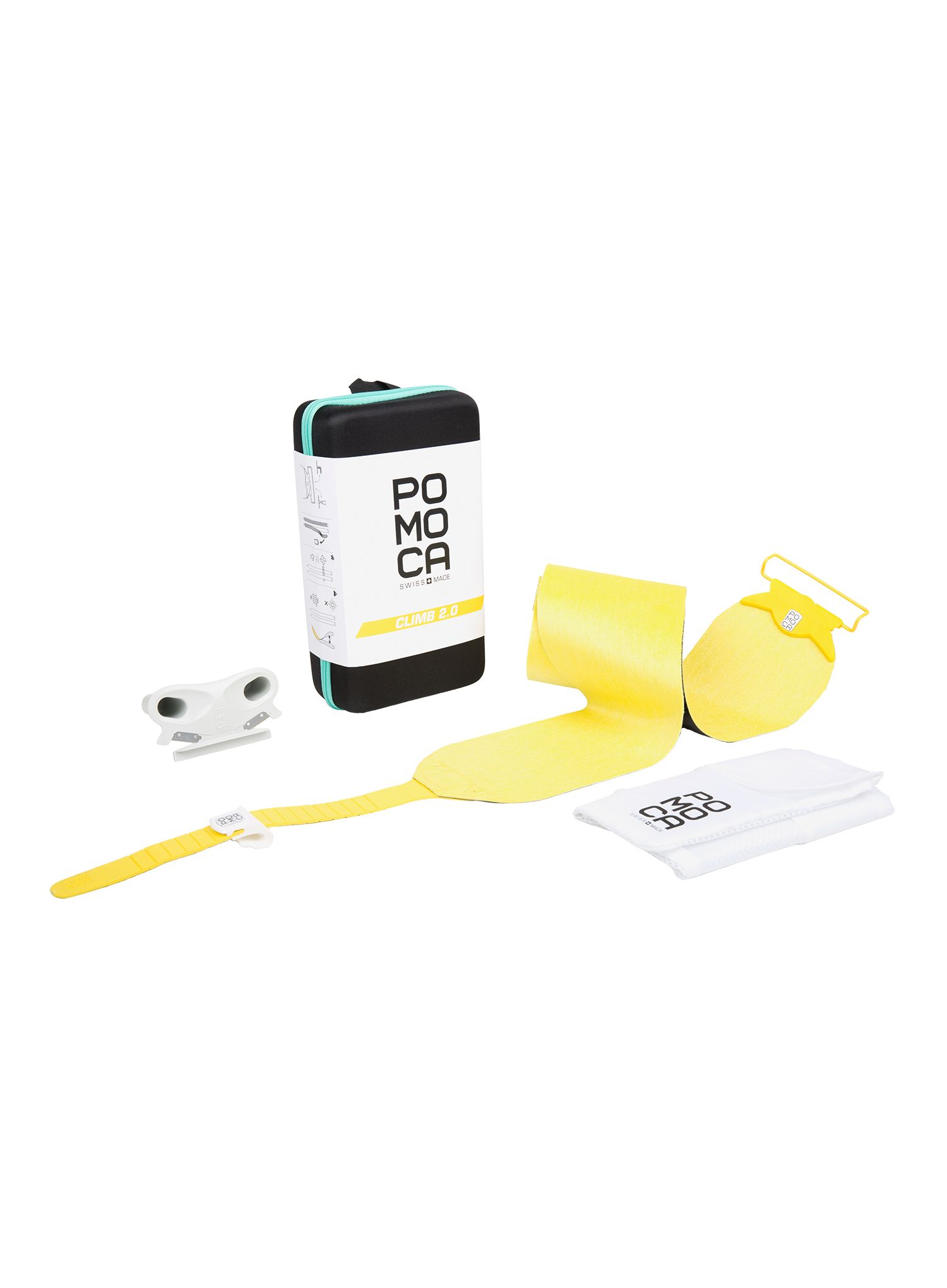 Kože Pomoca Climb 2.0 ready2climb - 130 mm - yellow