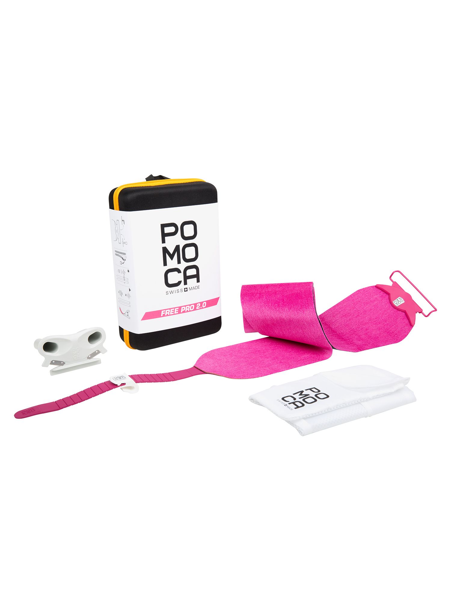 Kože Pomoca Free Pro 2.0 Ready2Climb - 123 mm - pink
