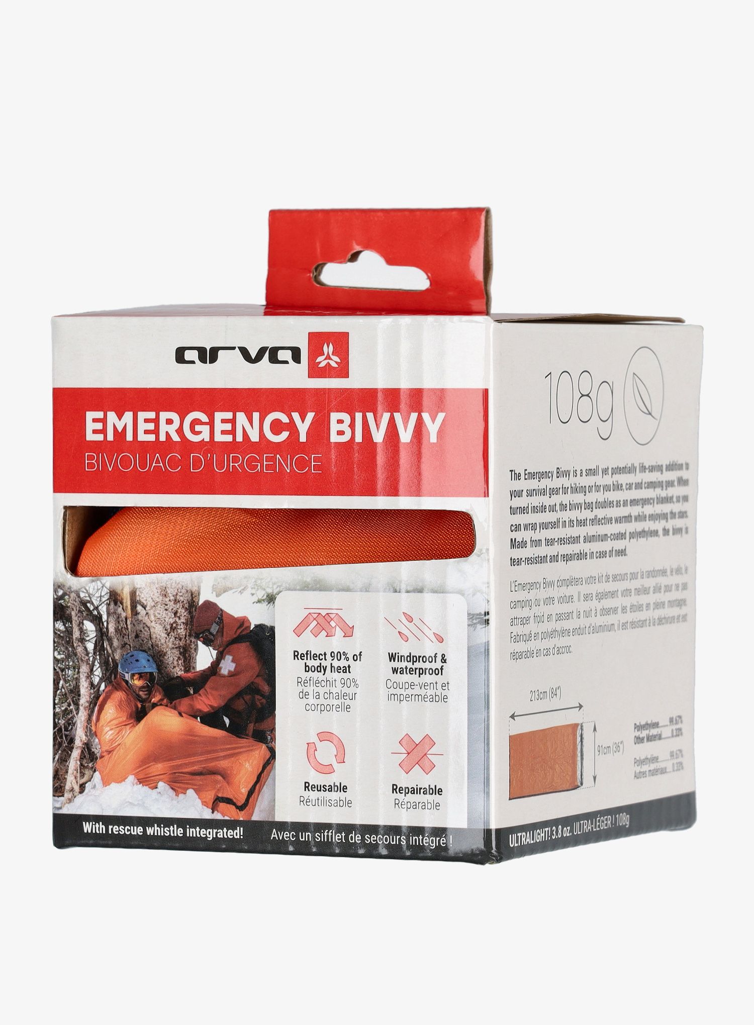 Termo folija Arva Bivvy Emergency V2