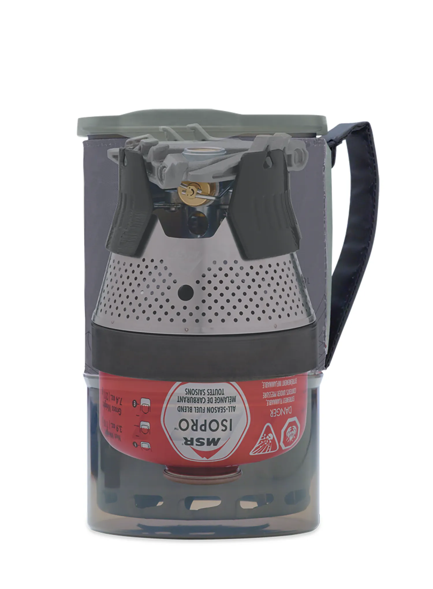 Lonec MSR WindBurner Personal Accessory Pot - gray