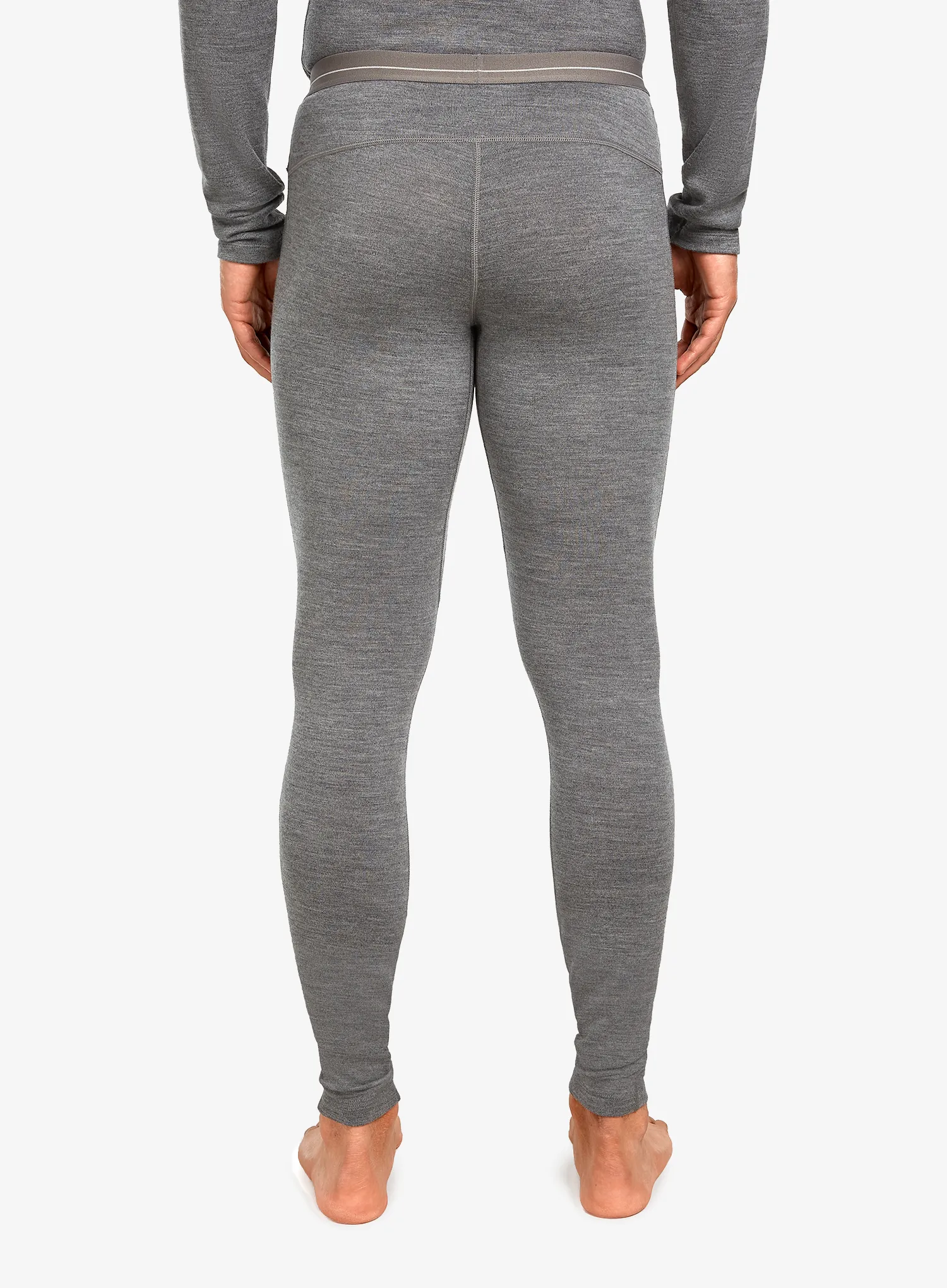 Termo pajkice Icebreaker 260 Tech Leggings - gritstone hthr