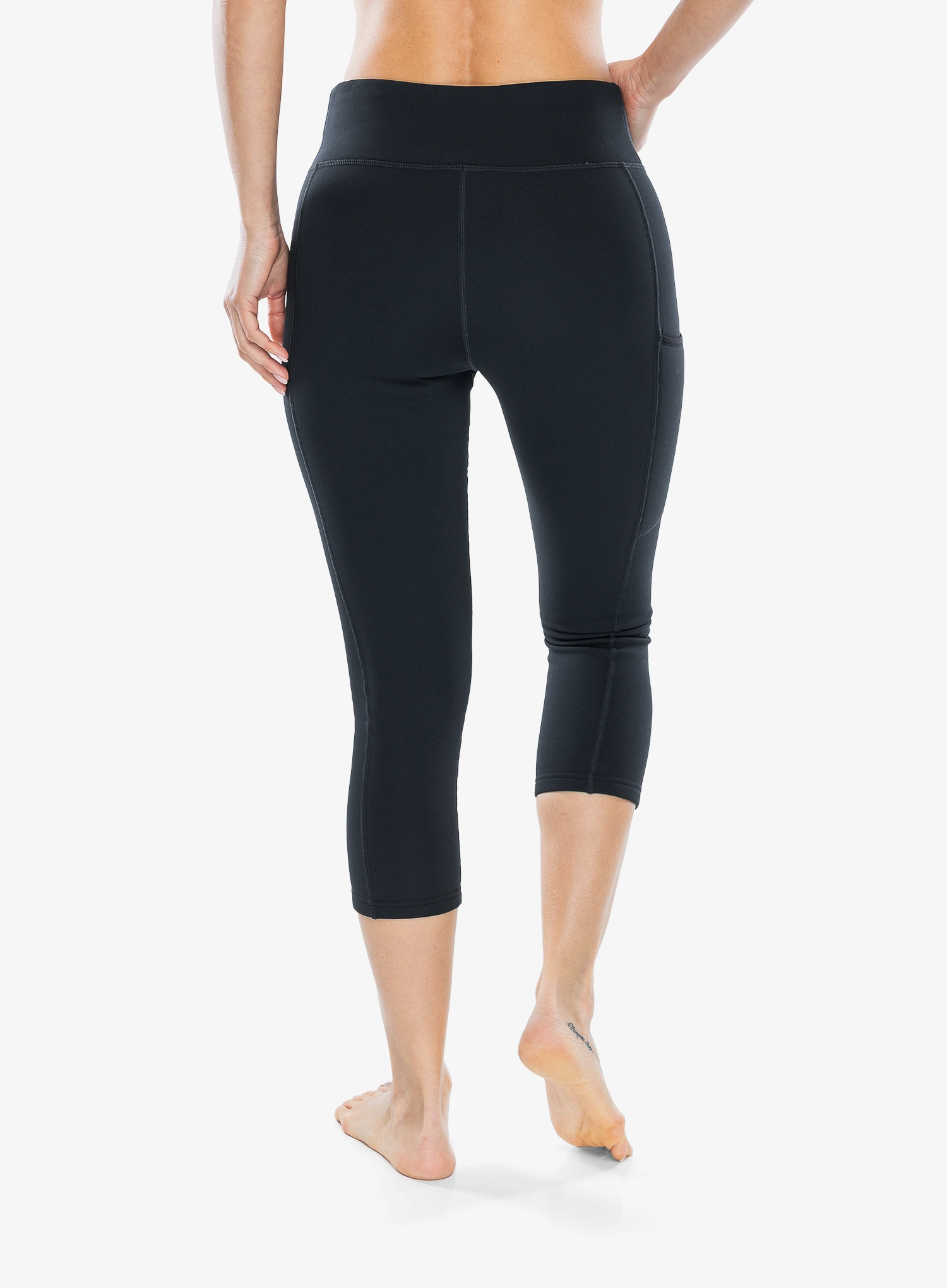 Ženske termo pajkice Mountain Equipment Jorasses Lite 3/4 Tight - black