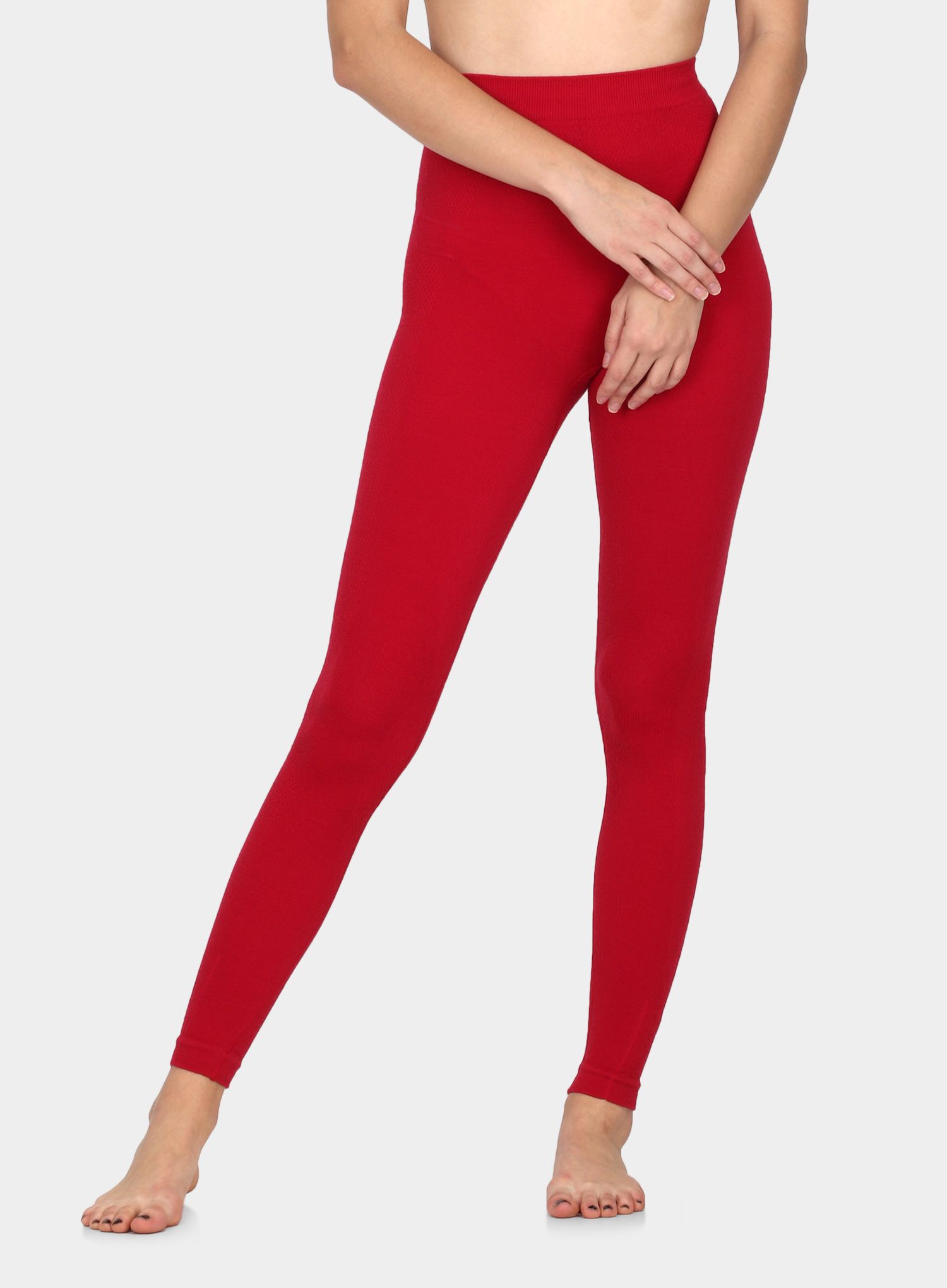 Ženske termo pajkice Brubeck Extreme Wool Pants - raspberry