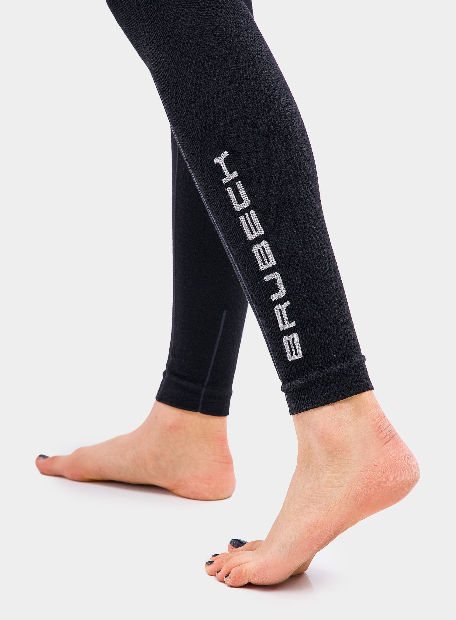 Ženske termo pajkice Brubeck Extreme Wool Pants - black