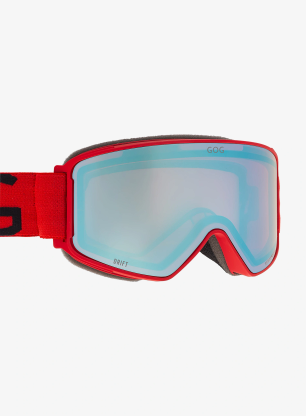 Smučarska očala GOG Drift - matt red/reflex blue S2
