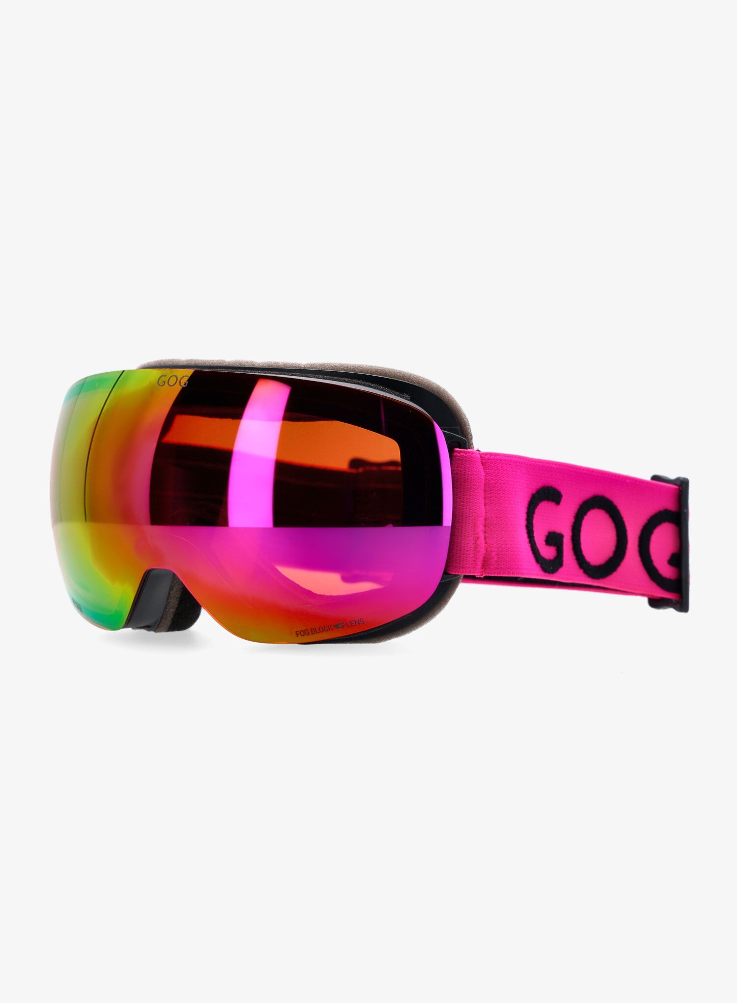 Smučarska očala GOG Ryder - matt black/polychromatic pink