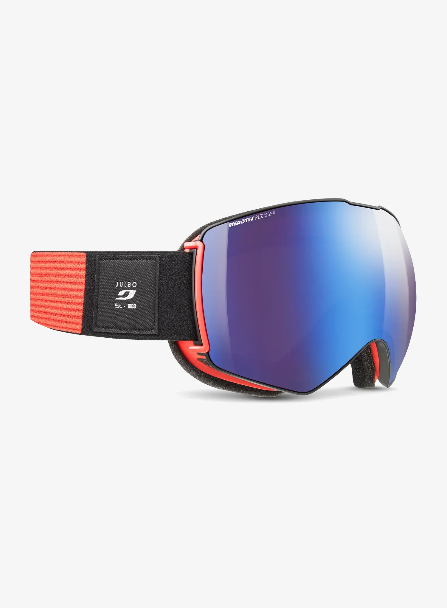 Smučarska očala Julbo Lightyear - Reactiv 2-4 Polarized - red/black