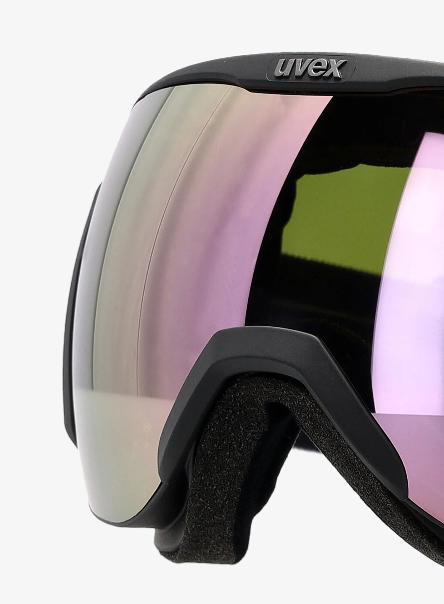 Smučarska očala Uvex Downhill 2100 CV - black/lavender/colorvis/green
