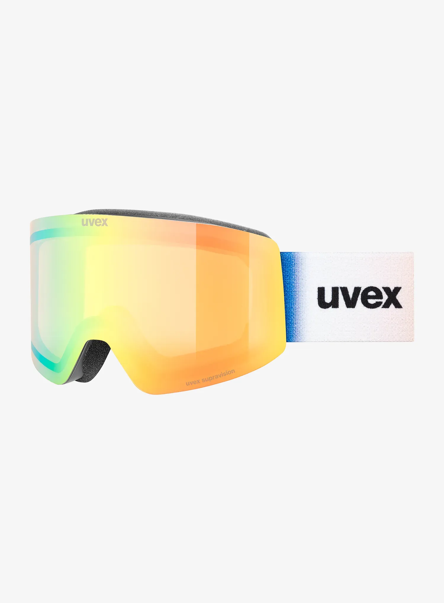 Smučarska očala Uvex Provoqe FM - black matt/yellow green S1
