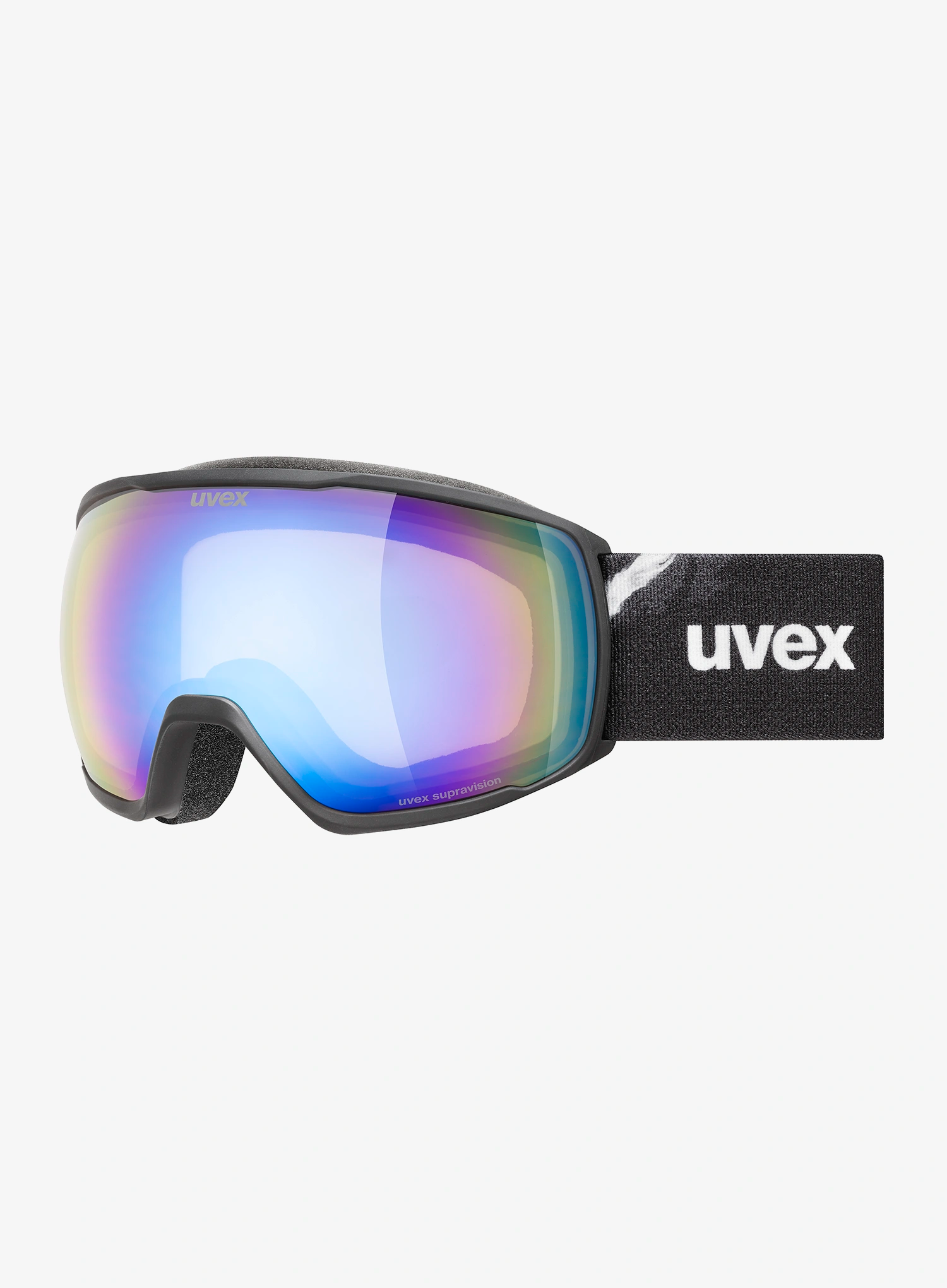 Smučarska očala Uvex Victorious FM - black matt/blue green S2