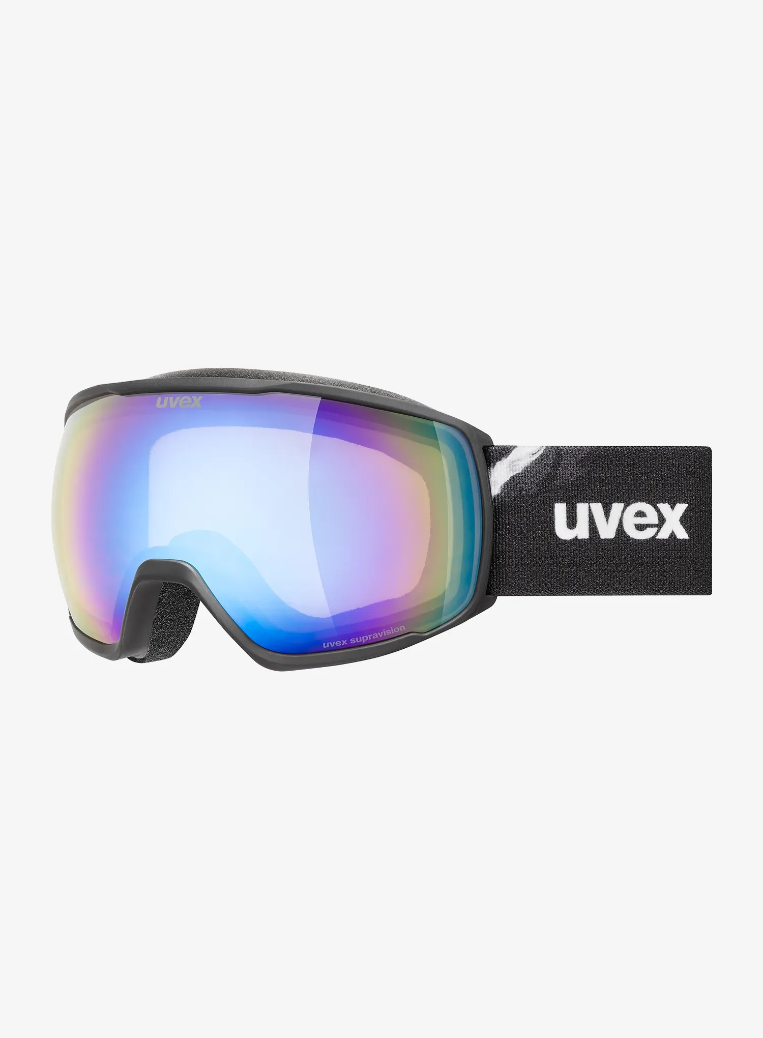 Smučarska očala Uvex Victorious FM - black matt/ruby green S2