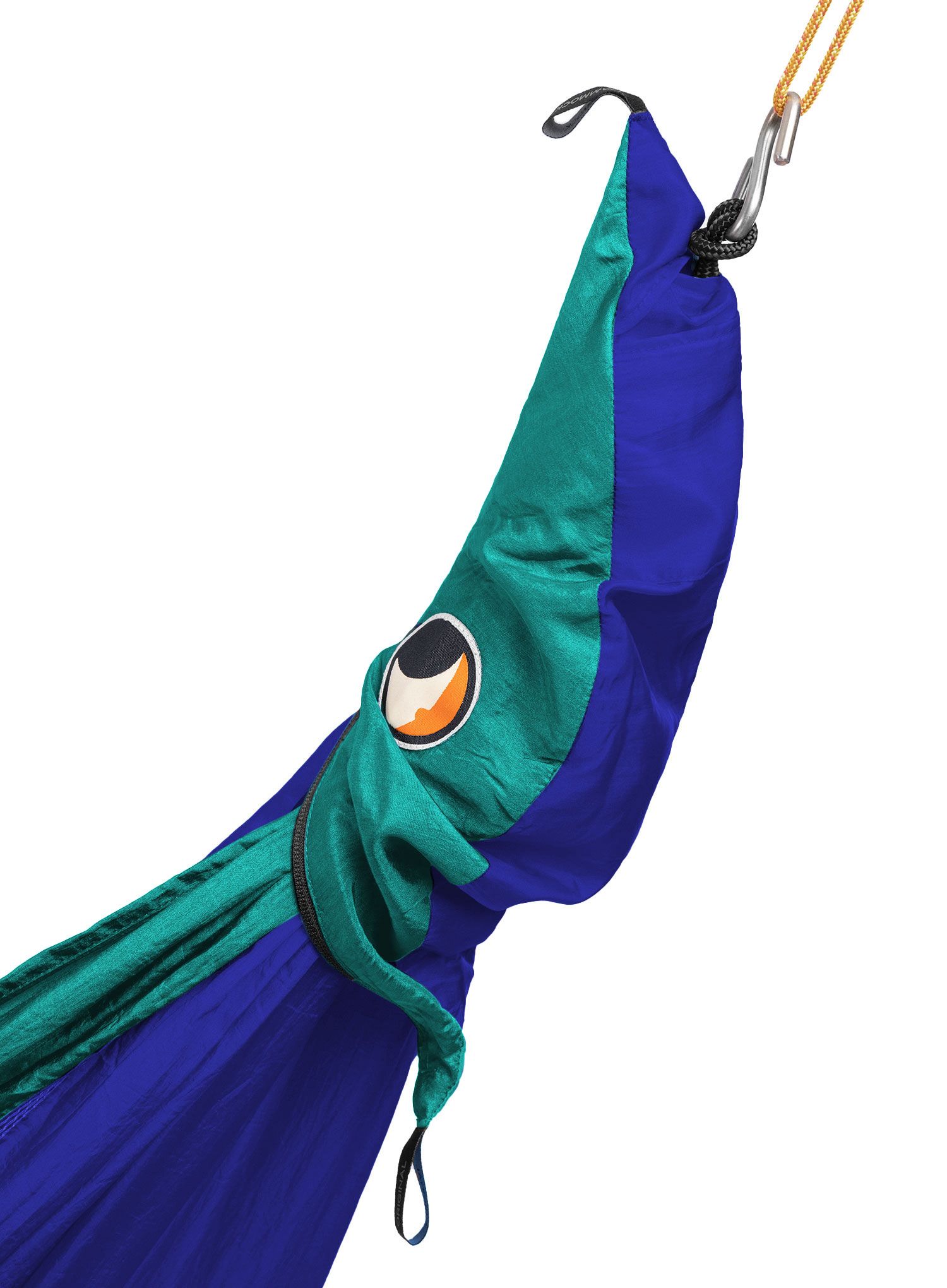 Viseča mreža za dve osebi Ticket to The Moon Hammock Double - royal blue/turquoise