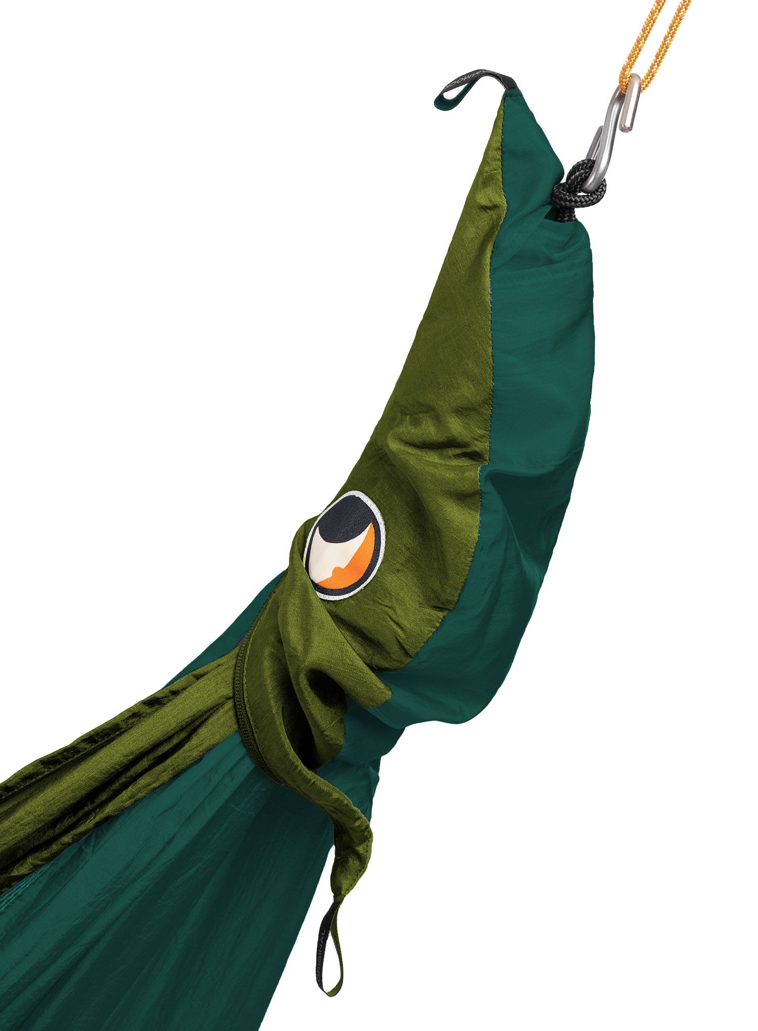 Viseča mreža Ticket To The Moon Hammock Double - forest green/army green
