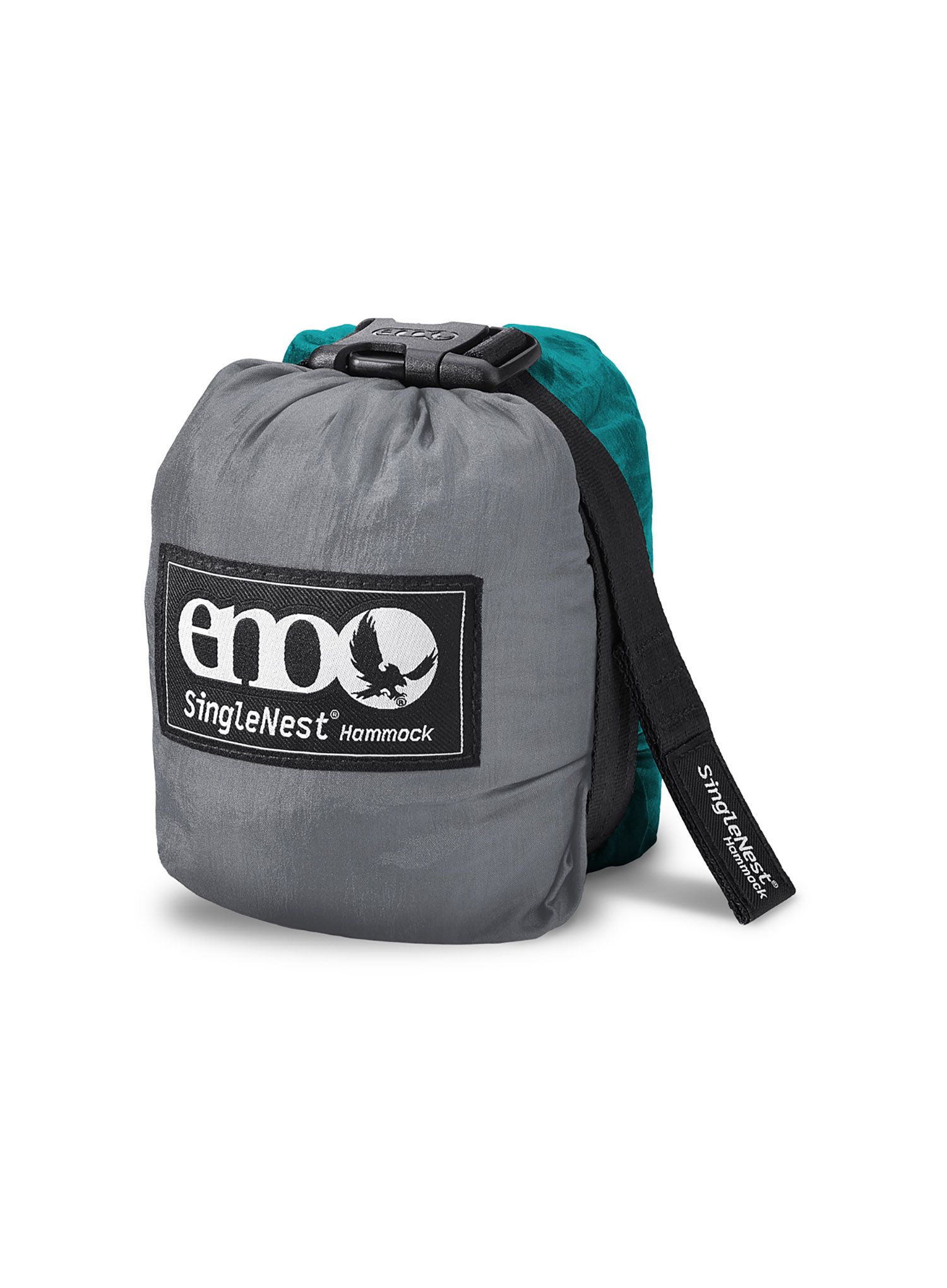 Viseča mreža ENO SingleNest Hammock - grey/seafoam