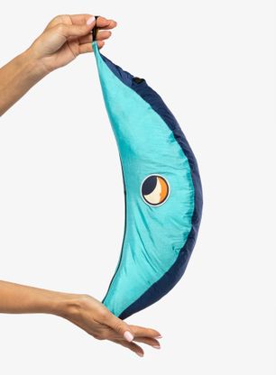 Viseča mreža Ticket to The Moon King Size Hammock - royal blue/turquoise