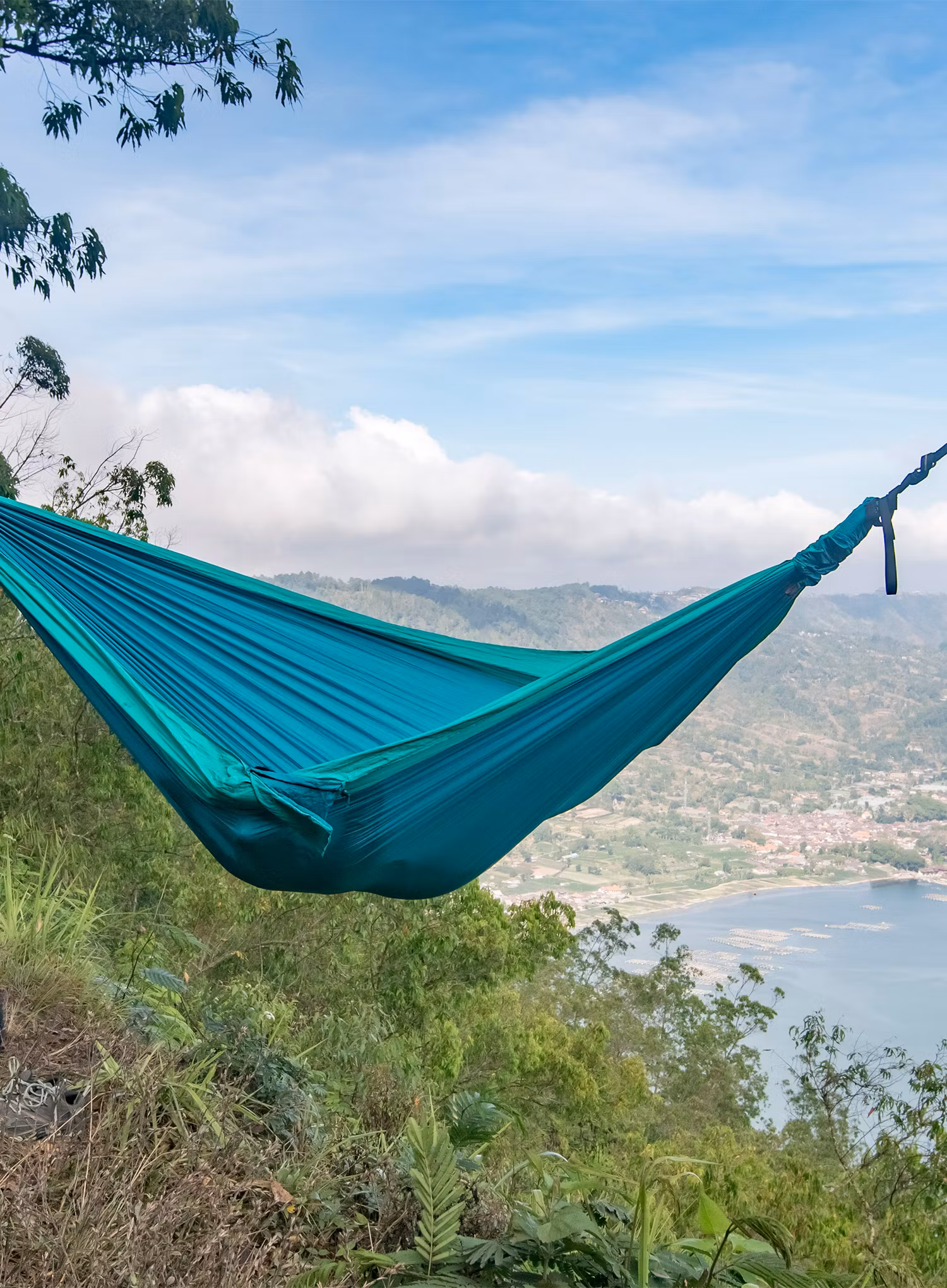 Viseča mreža Ticket to The Moon King Size Hammock - emerald green/green