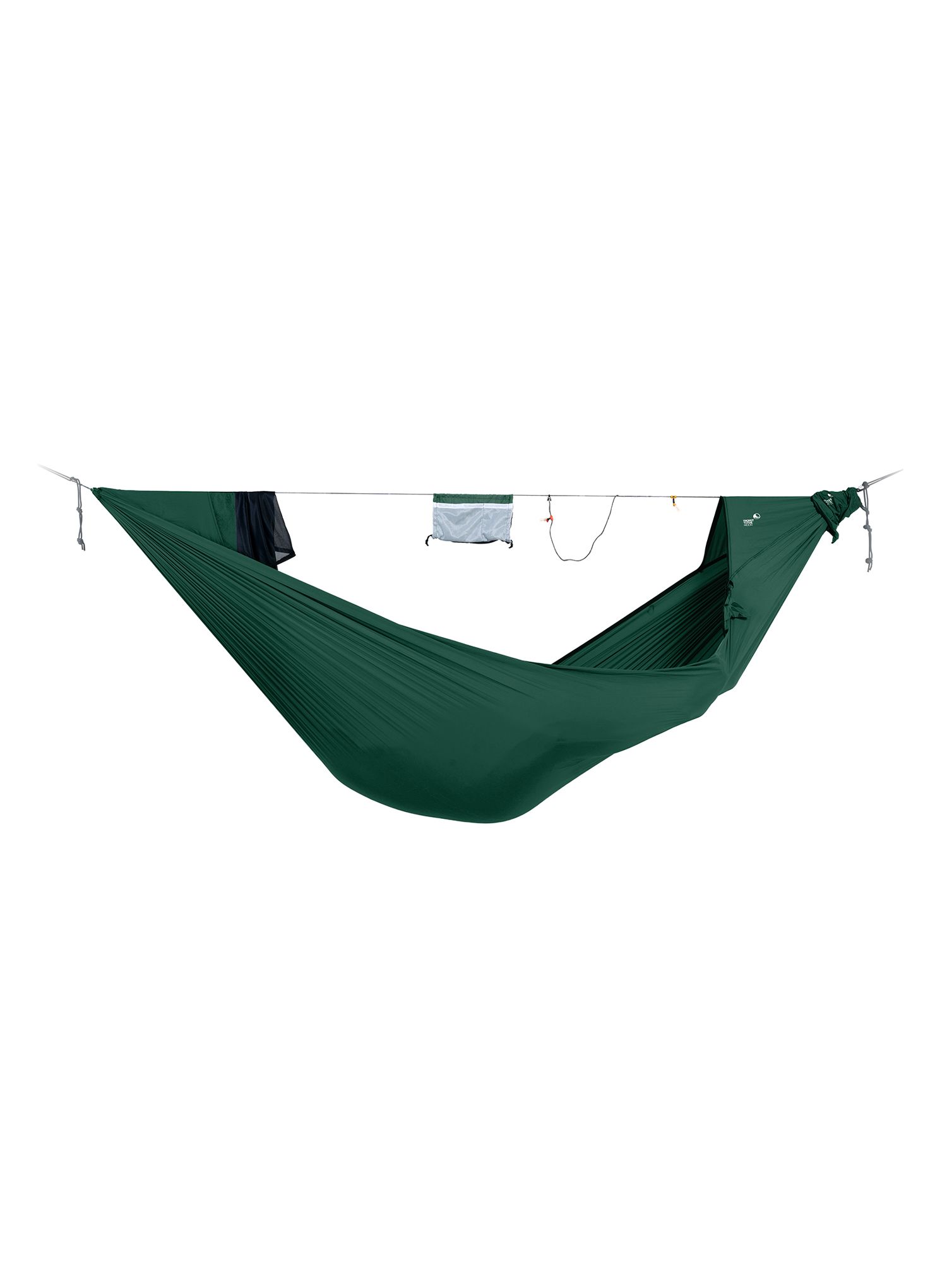 Viseča mreža Ticket To The Moon Lightest Pro Hammock - forest green