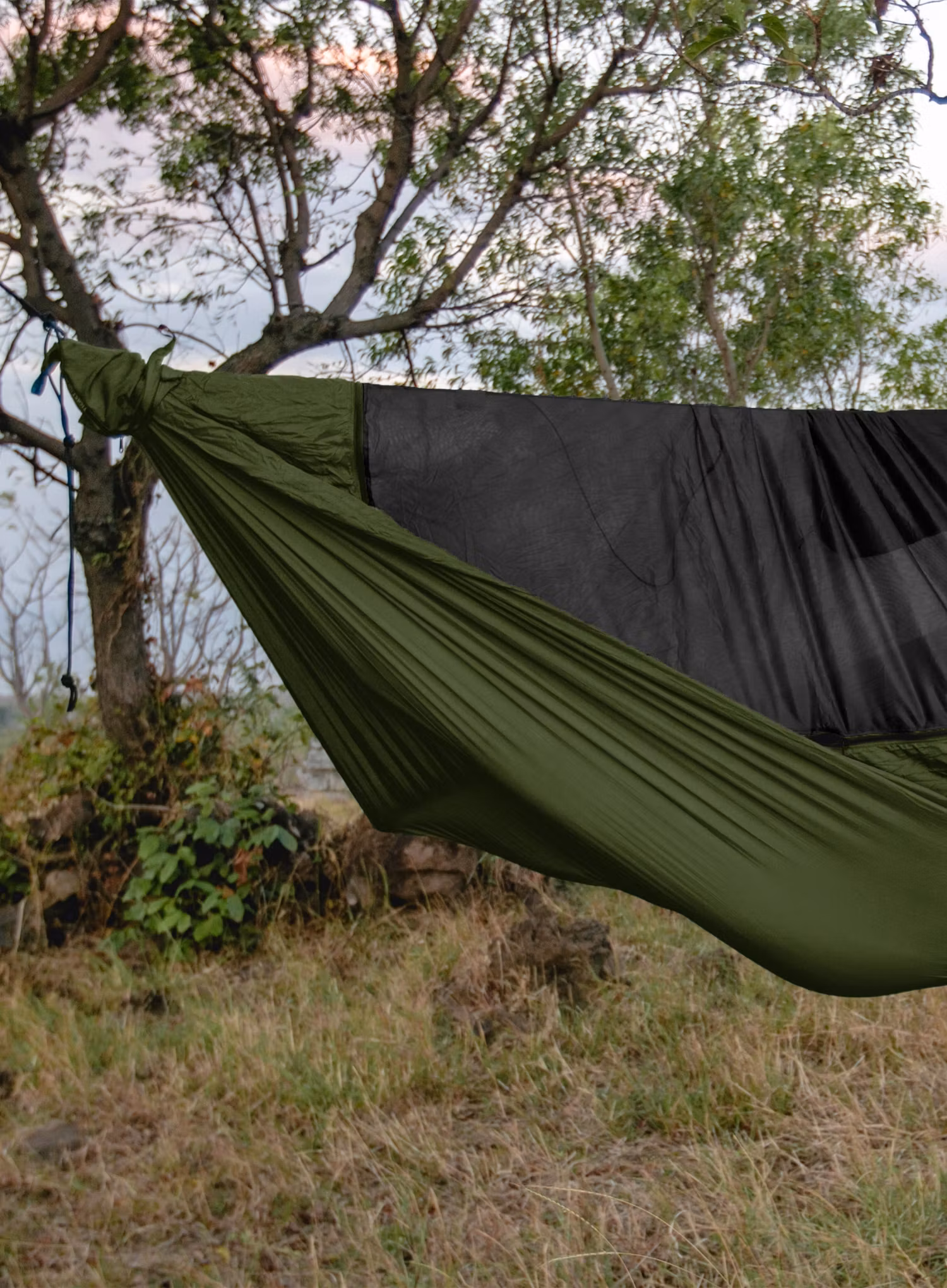 Viseča mreža Ticket To The Moon Pro Hammock - army green/black