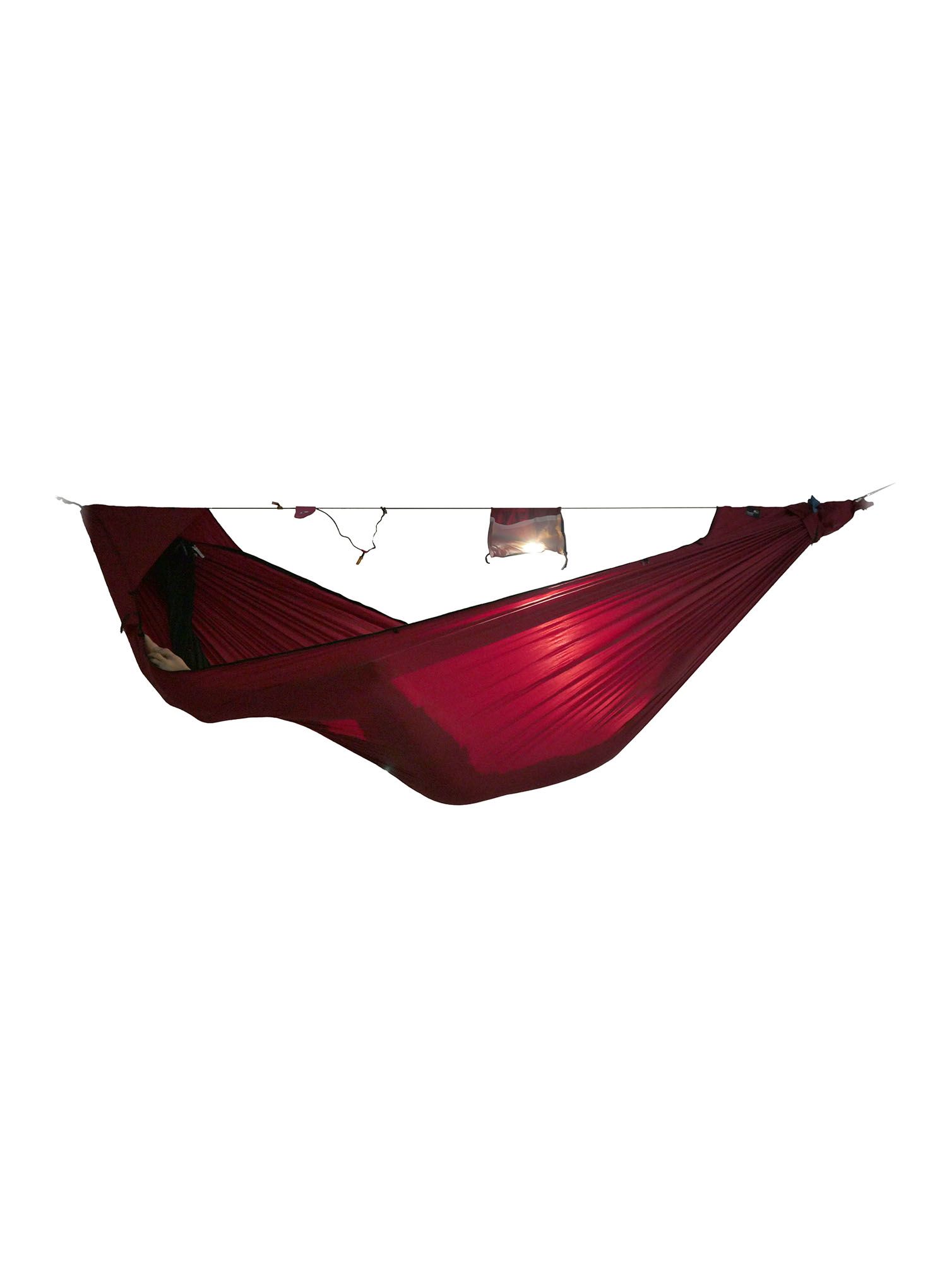 Viseča mreža Ticket To The Moon Pro Hammock - burgundy/black