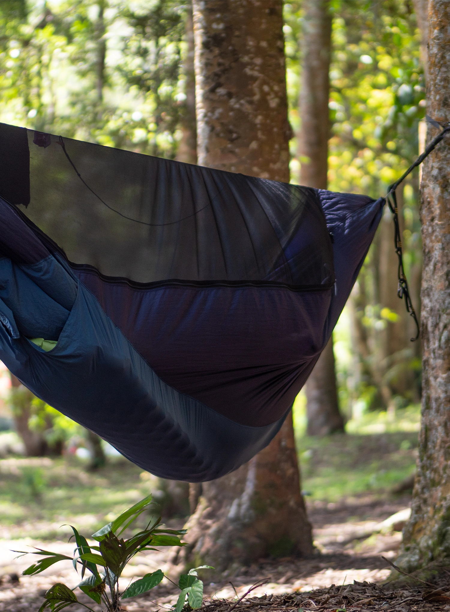 Viseča mreža Ticket To The Moon ProMat Hammock - navy blue